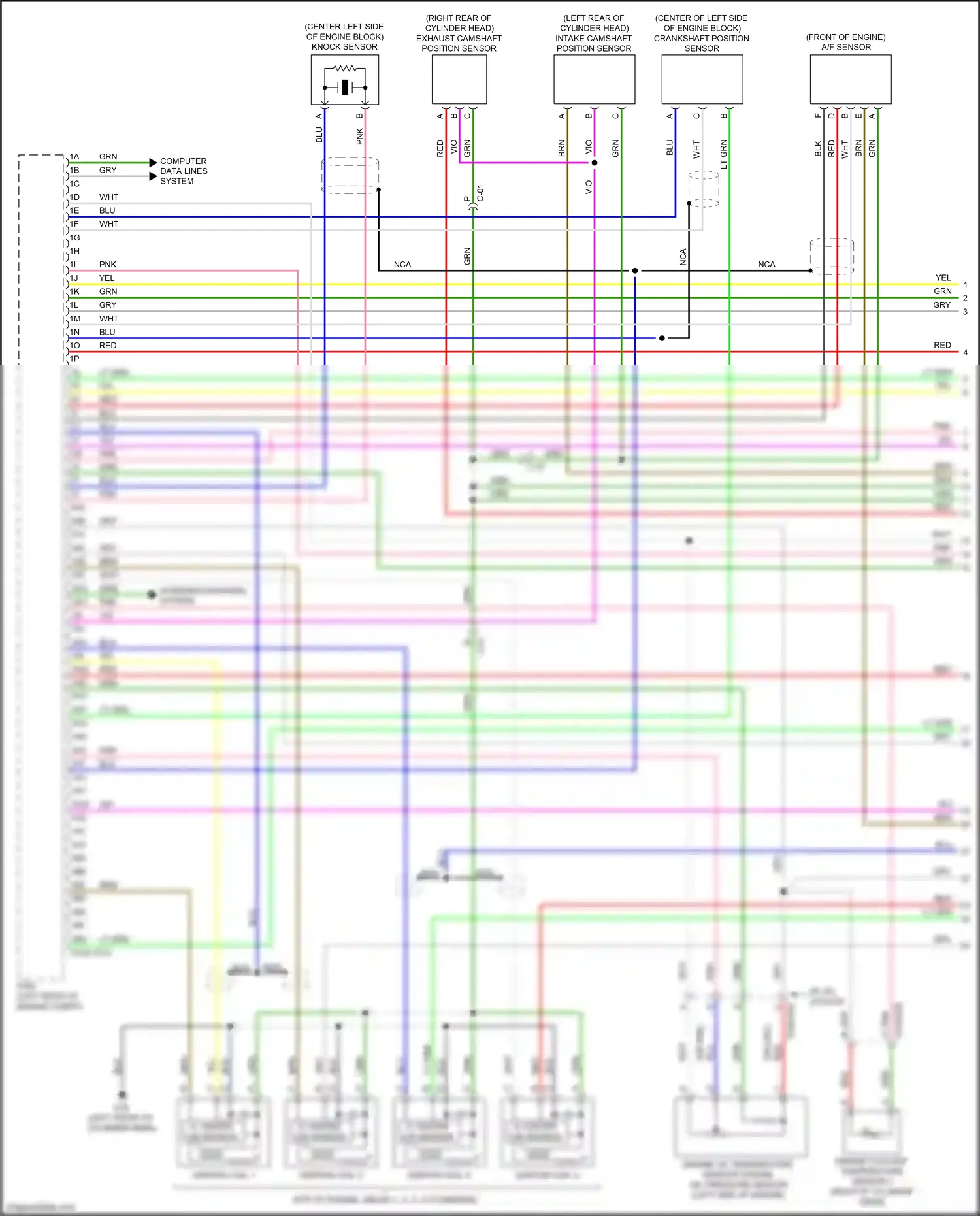 Wiring diagram blu for Mazda CX-3 I facelift (2018-2024) (123 of 132)