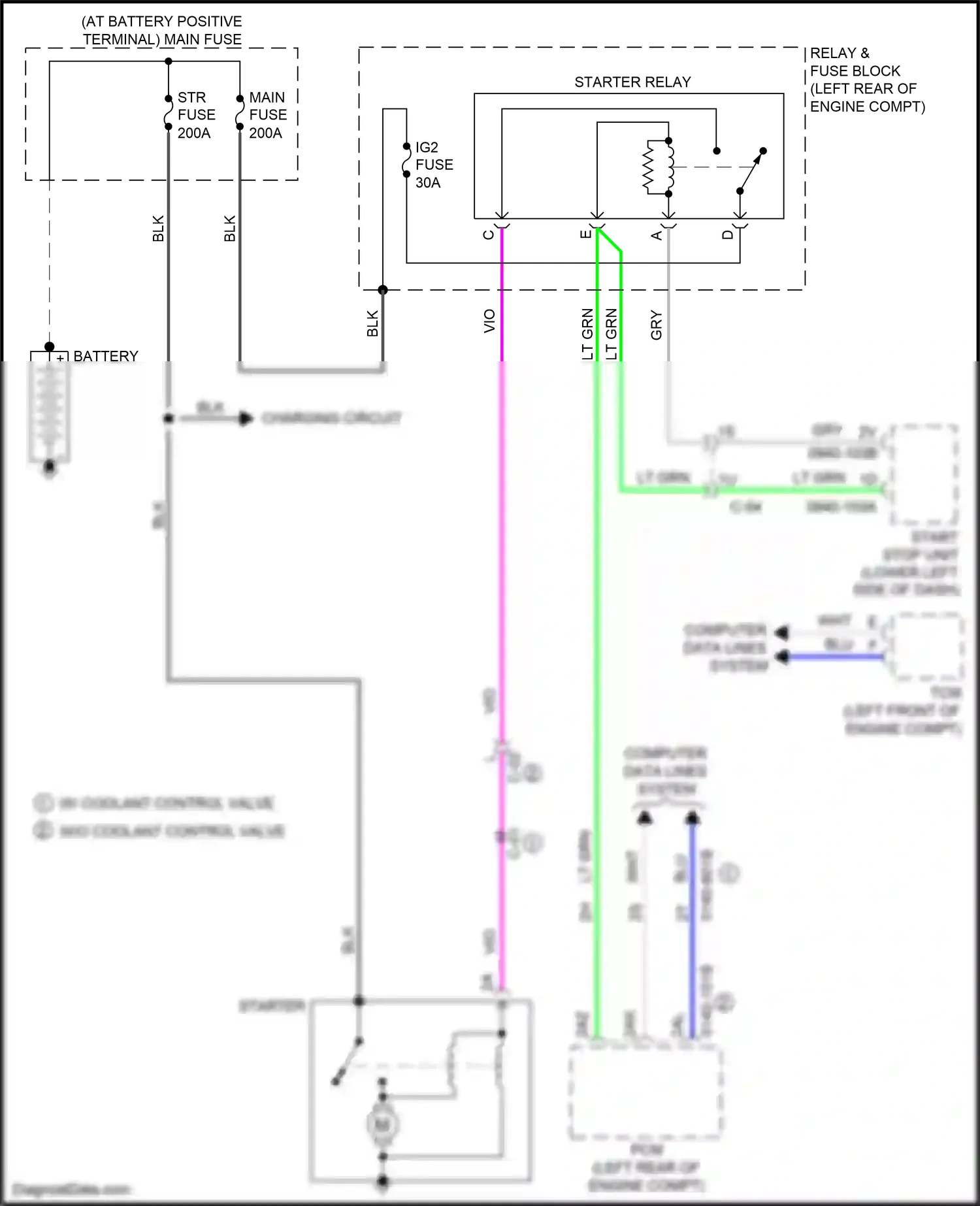 Wiring diagram c-01 for Mazda CX-3 I facelift (2018-2024) (9 of 15)