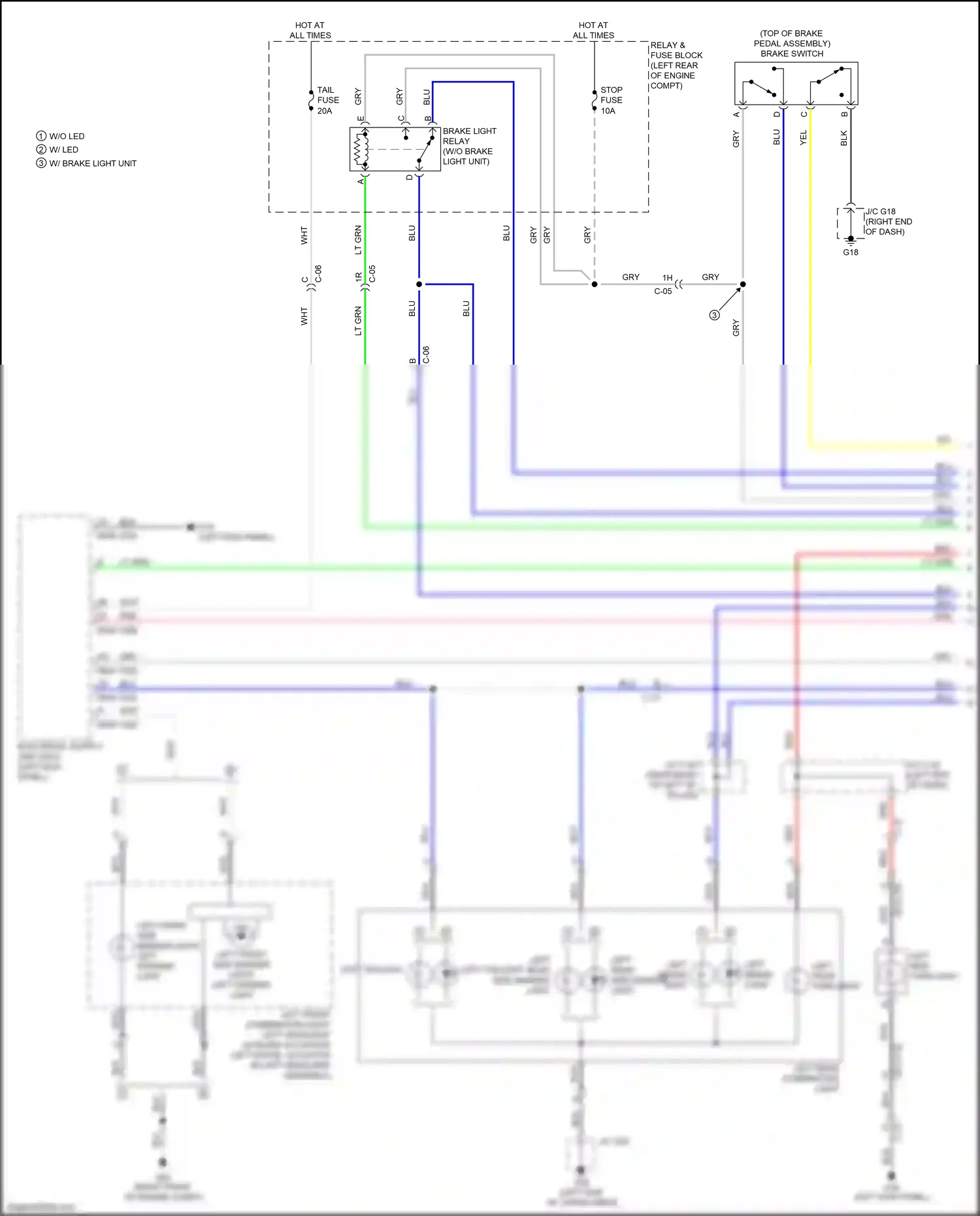 Wiring diagram c-05 for Mazda CX-3 I facelift (2018-2024) (22 of 34)