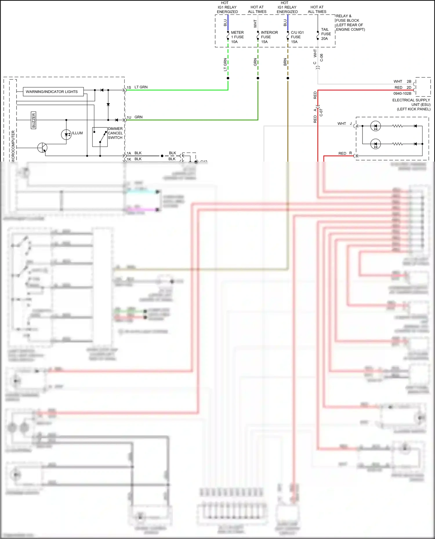 Wiring diagram computer data lines system for Mazda CX-3 I facelift (2018-2024) (75 of 81)