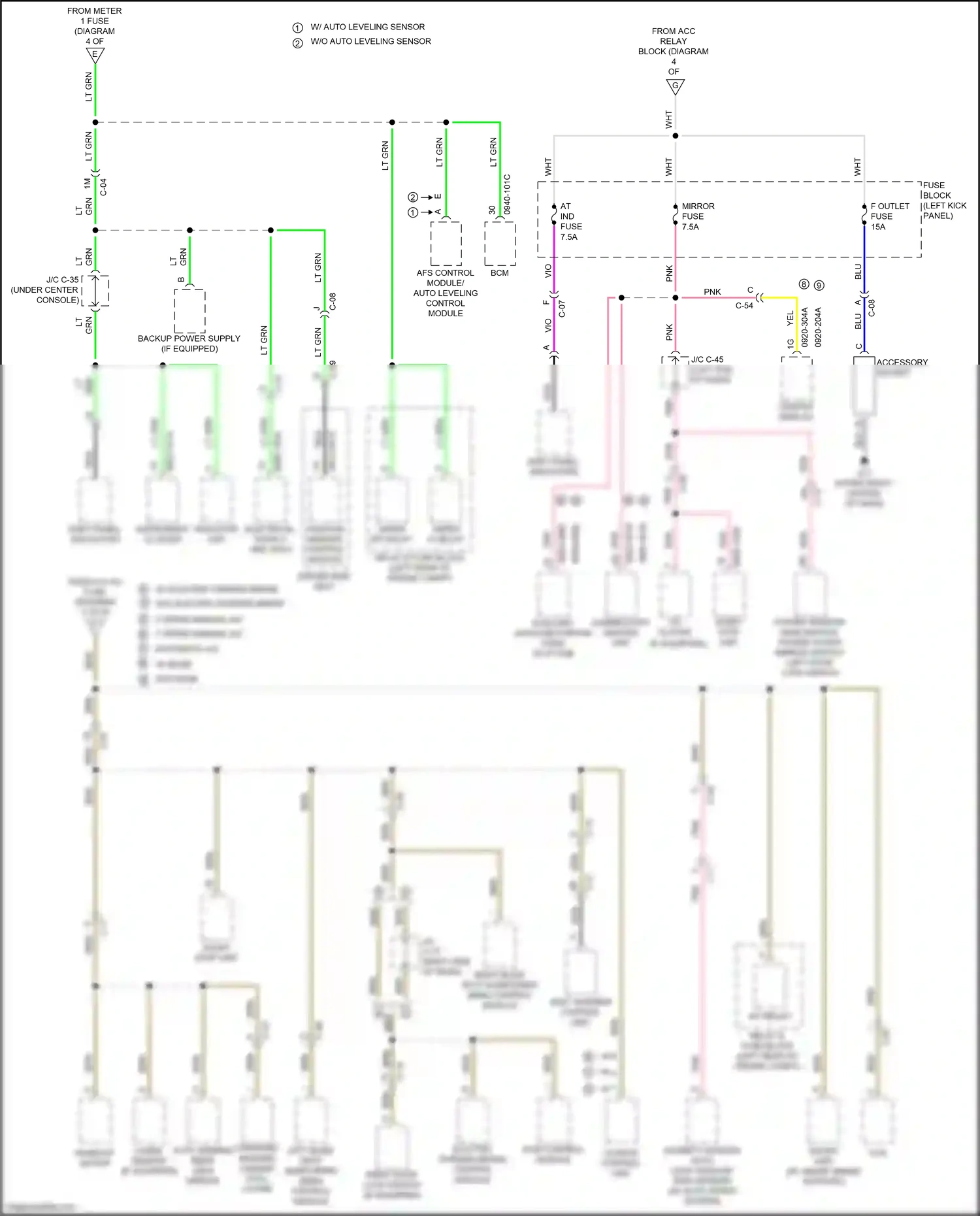Wiring diagram connectivity master unit for Mazda CX-3 I facelift (2018-2024) (12 of 16)