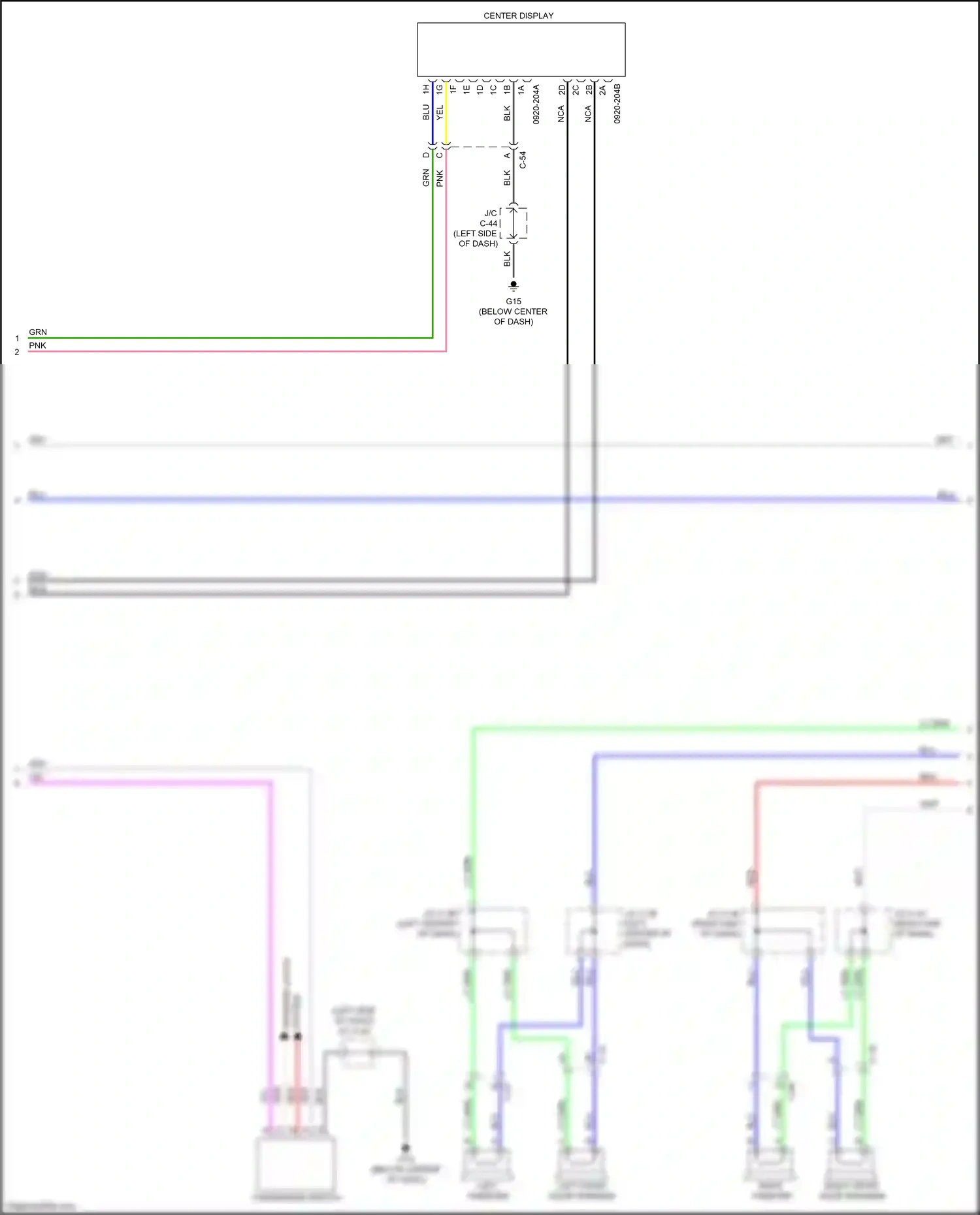 Wiring diagram gry for Mazda CX-3 I facelift (2018-2024) (26 of 98)