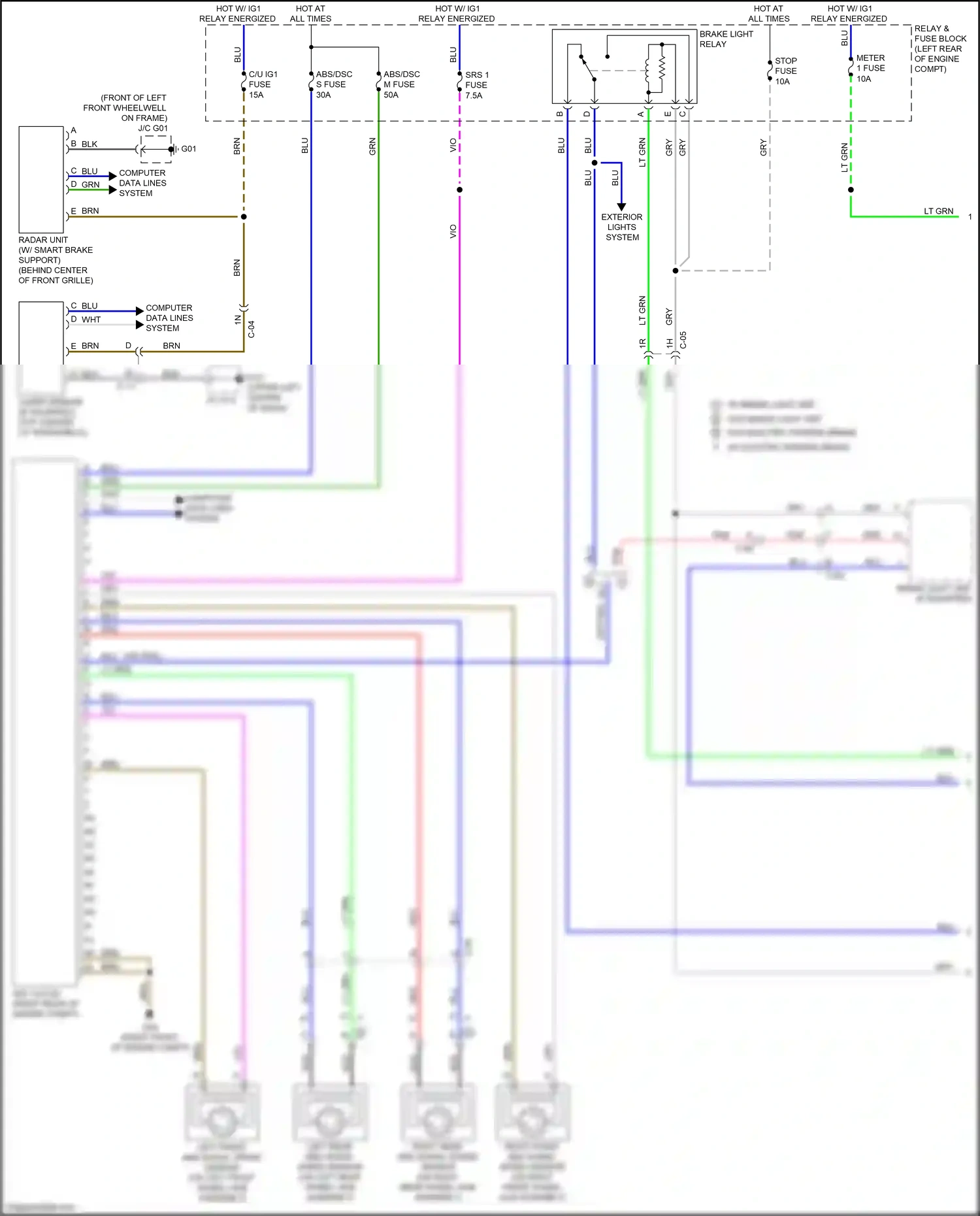 Wiring diagram nca for Mazda CX-3 I facelift (2018-2024) (31 of 103)
