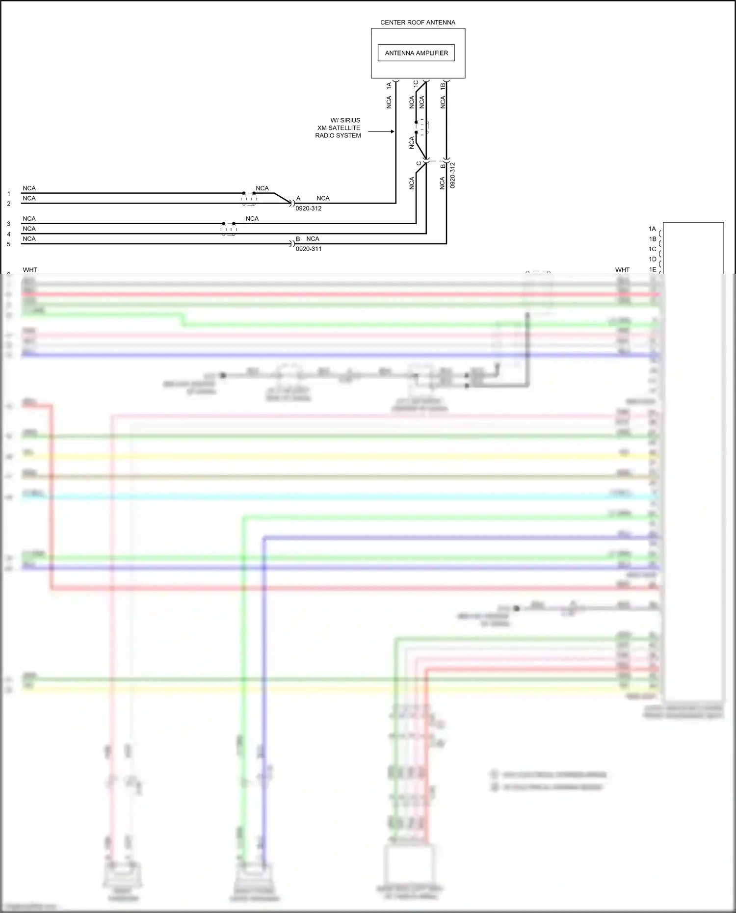 Wiring diagram red for Mazda CX-3 I facelift (2018-2024) (75 of 126)