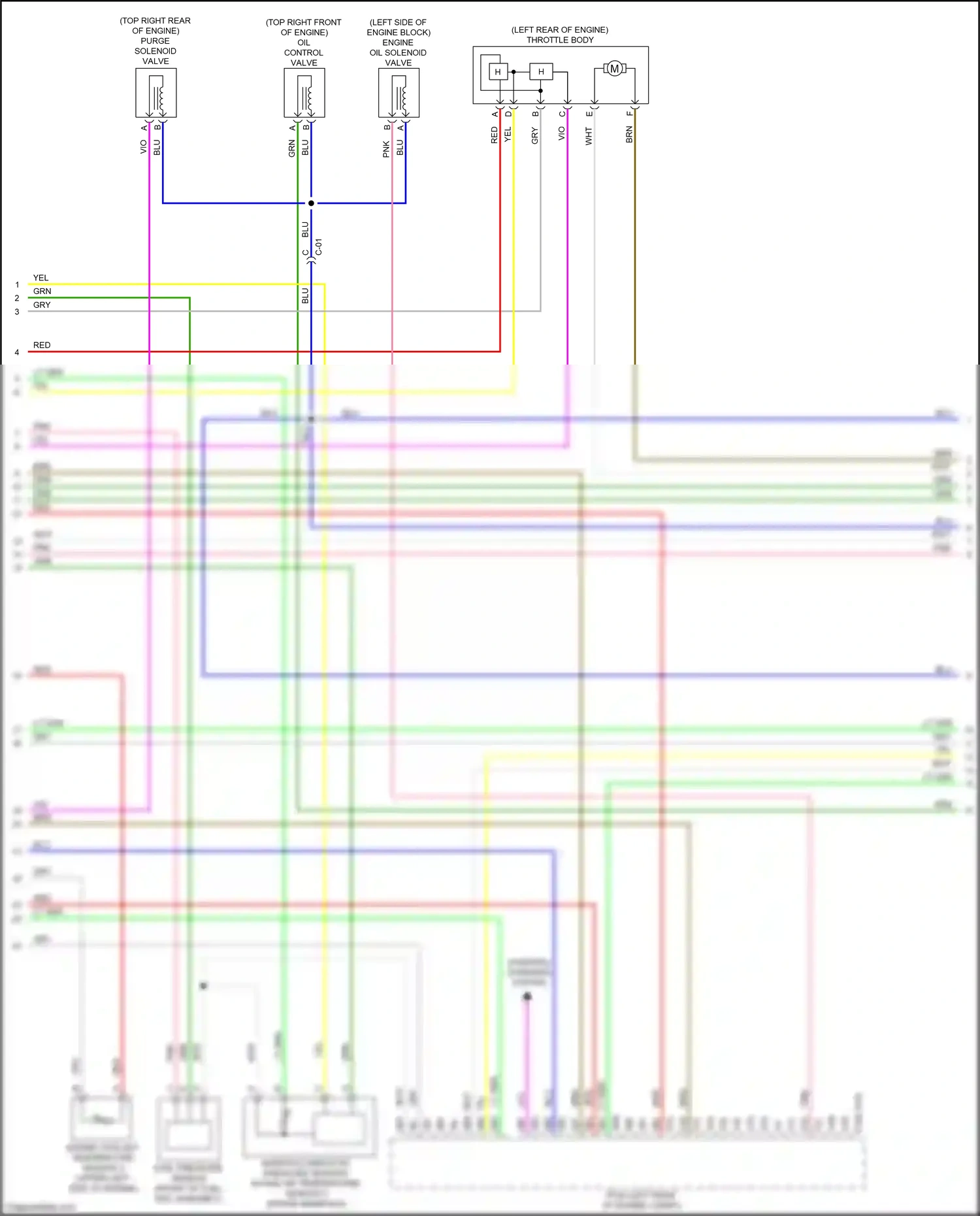 Wiring diagram starting/ charging system for Mazda CX-3 I facelift (2018-2024) (1 of 3)