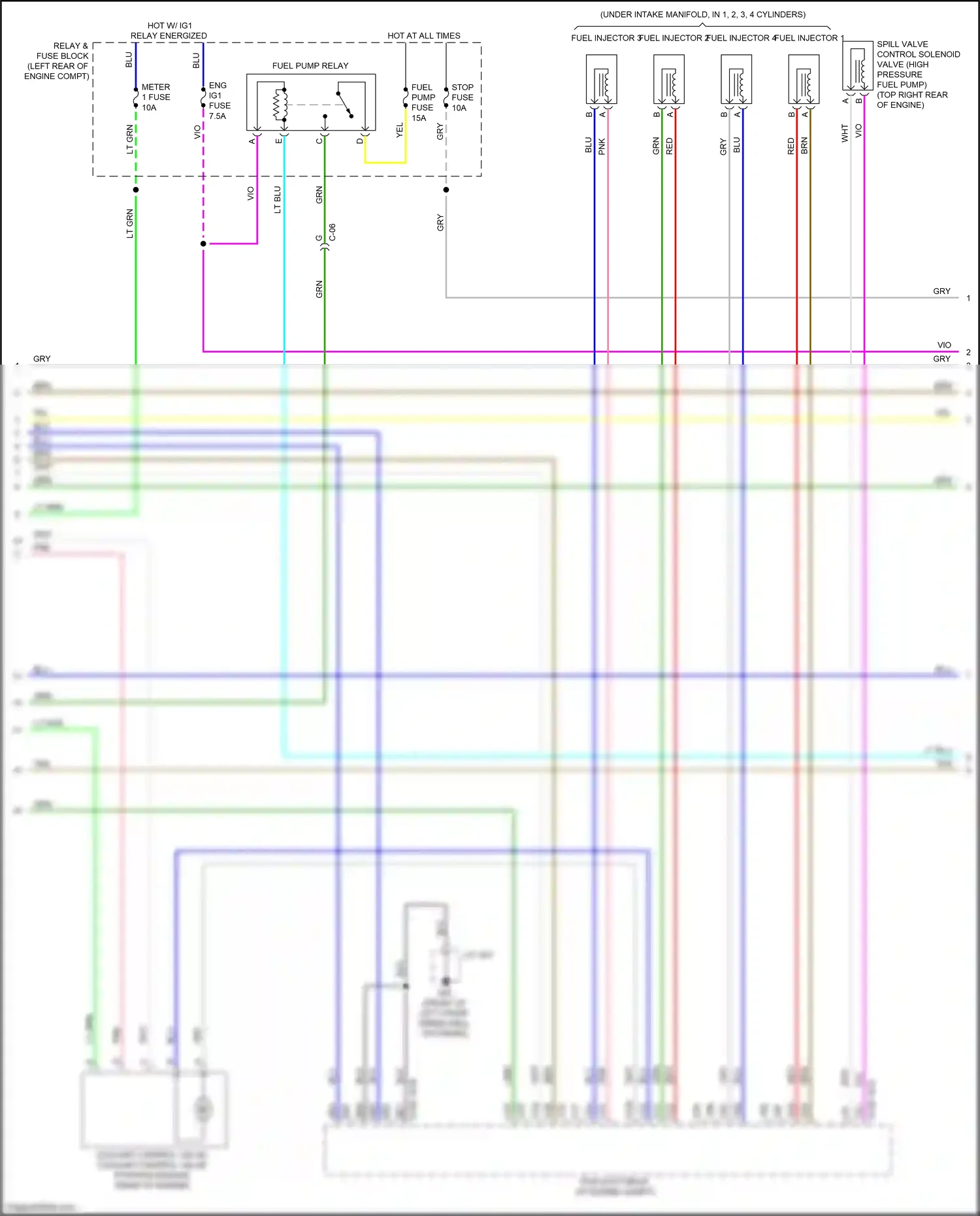 Wiring diagram tan for Mazda CX-3 I facelift (2018-2024) (33 of 36)