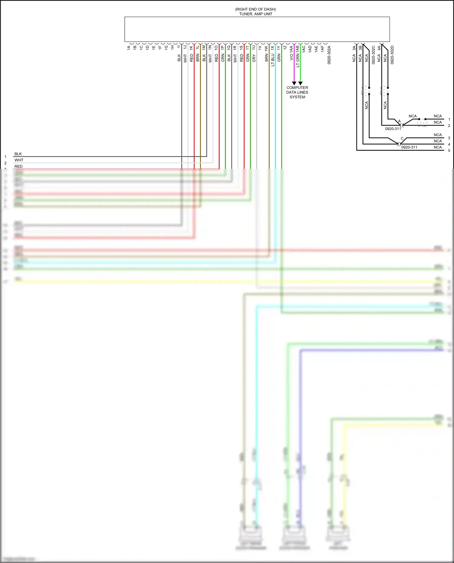 Wiring diagram vio for Mazda CX-3 I facelift (2018-2024) (65 of 111)