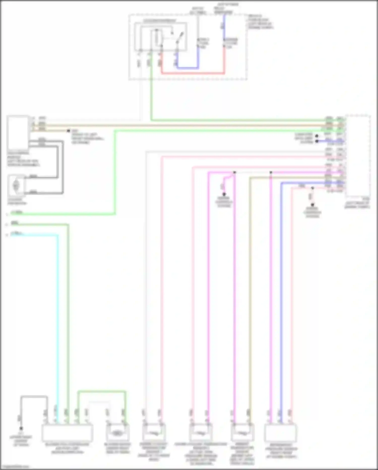 CX-3 Mazda I (2015-2018): Automatic a/c circuit (2 of 2)