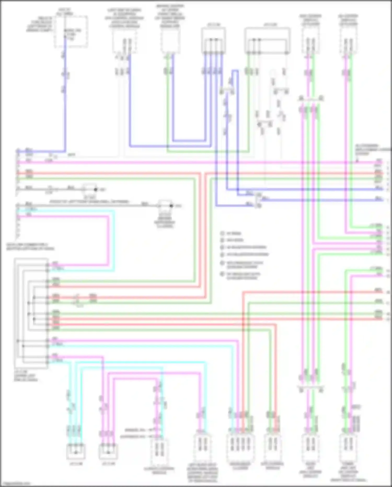 CX-3 Mazda I (2015-2018): Computer data lines circuit (1 of 2)