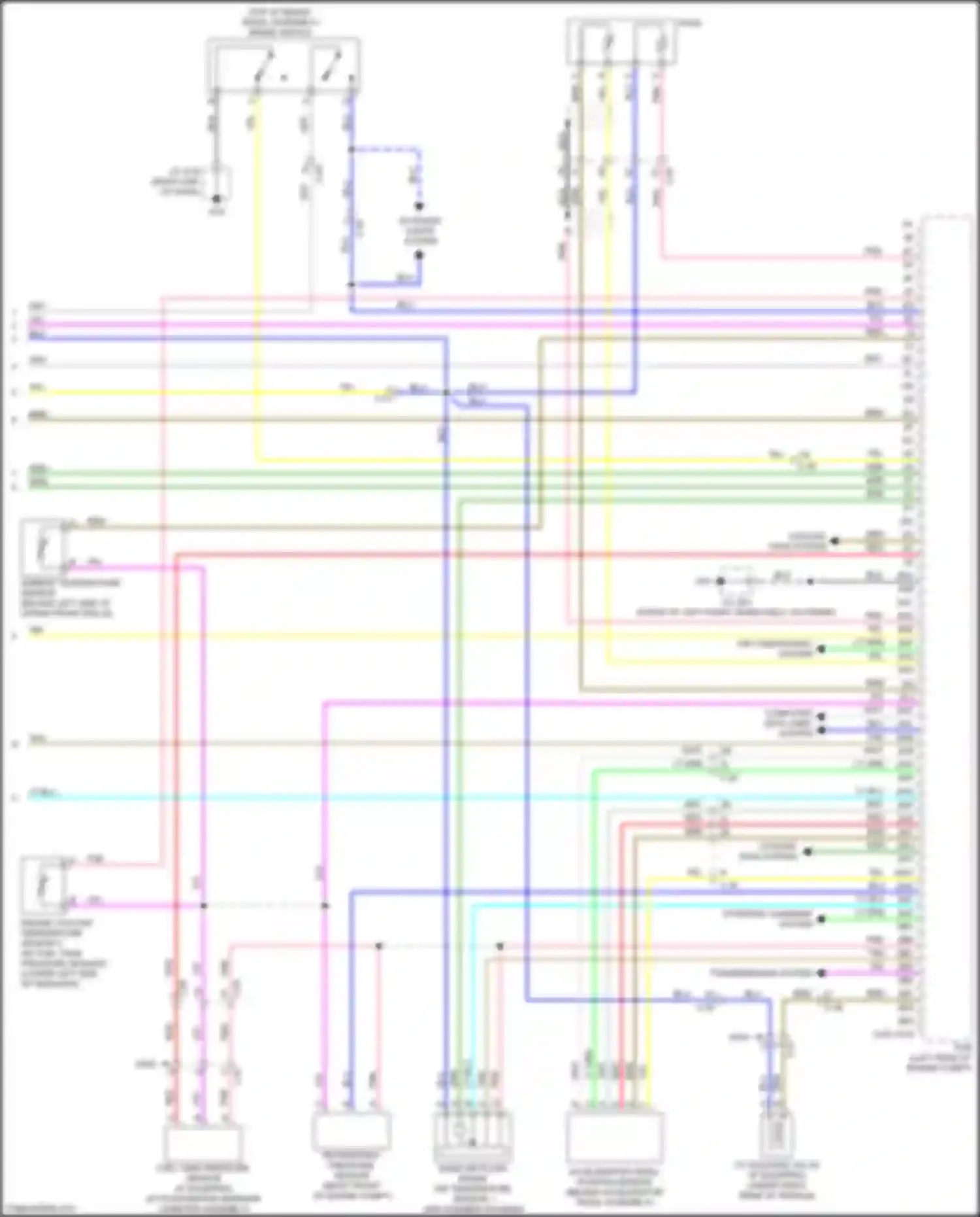 CX-3 Mazda I (2015-2018): Wiring diagram engine performance 2.0l (5 of 5)