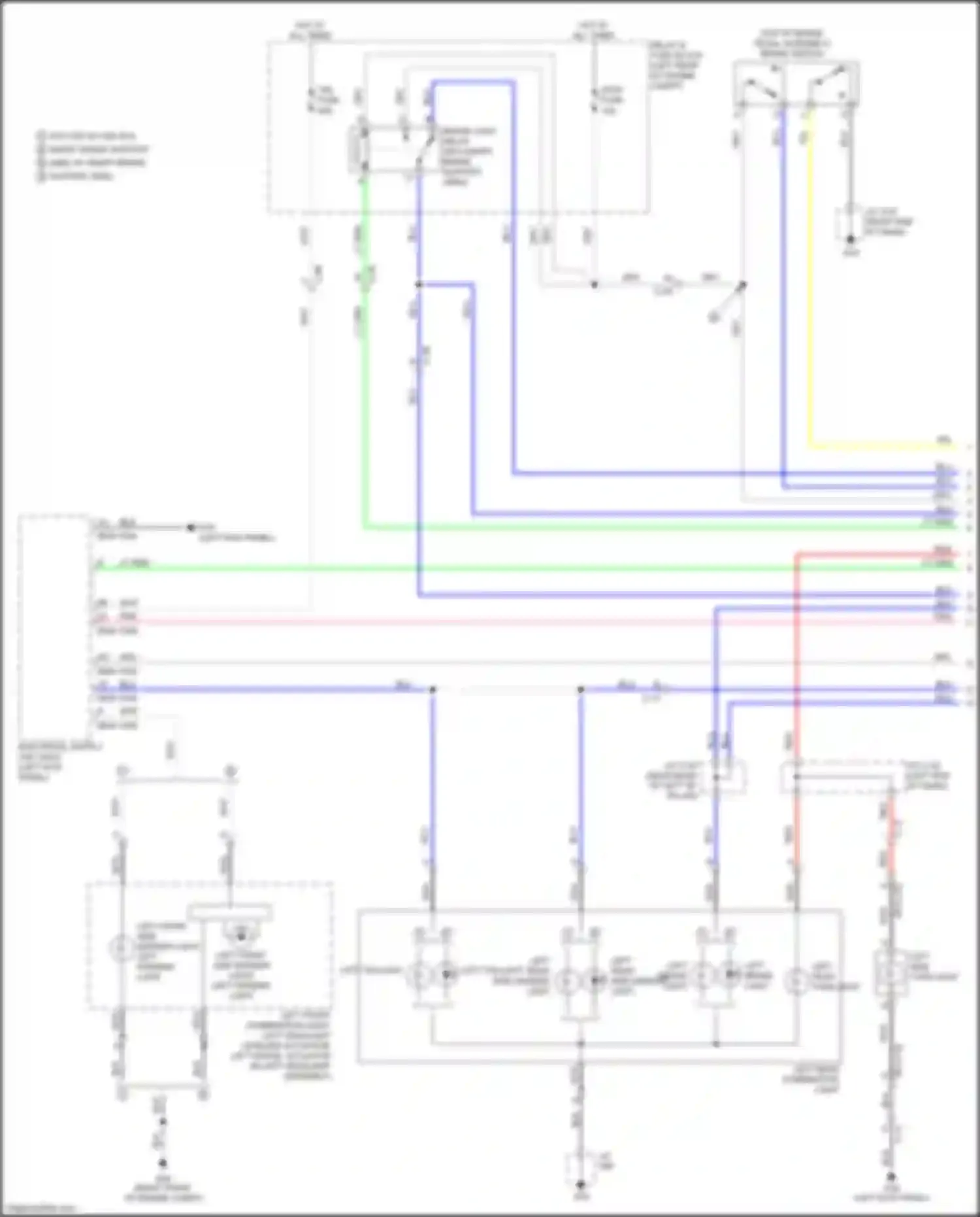 CX-3 Mazda I (2015-2018): Exterior lamps circuit (1 of 3)