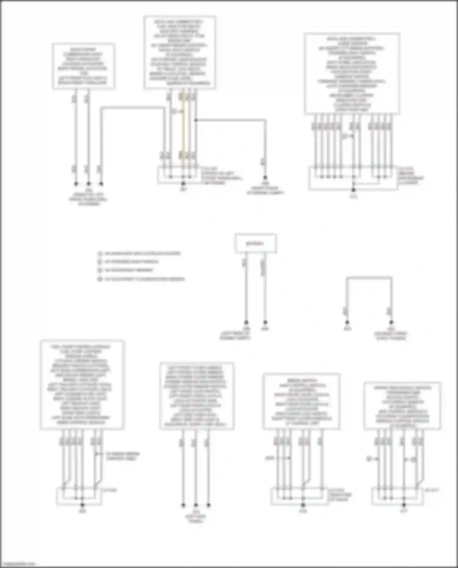 CX-3 Mazda I (2015-2018): Ground distribution circuit (2 of 2)