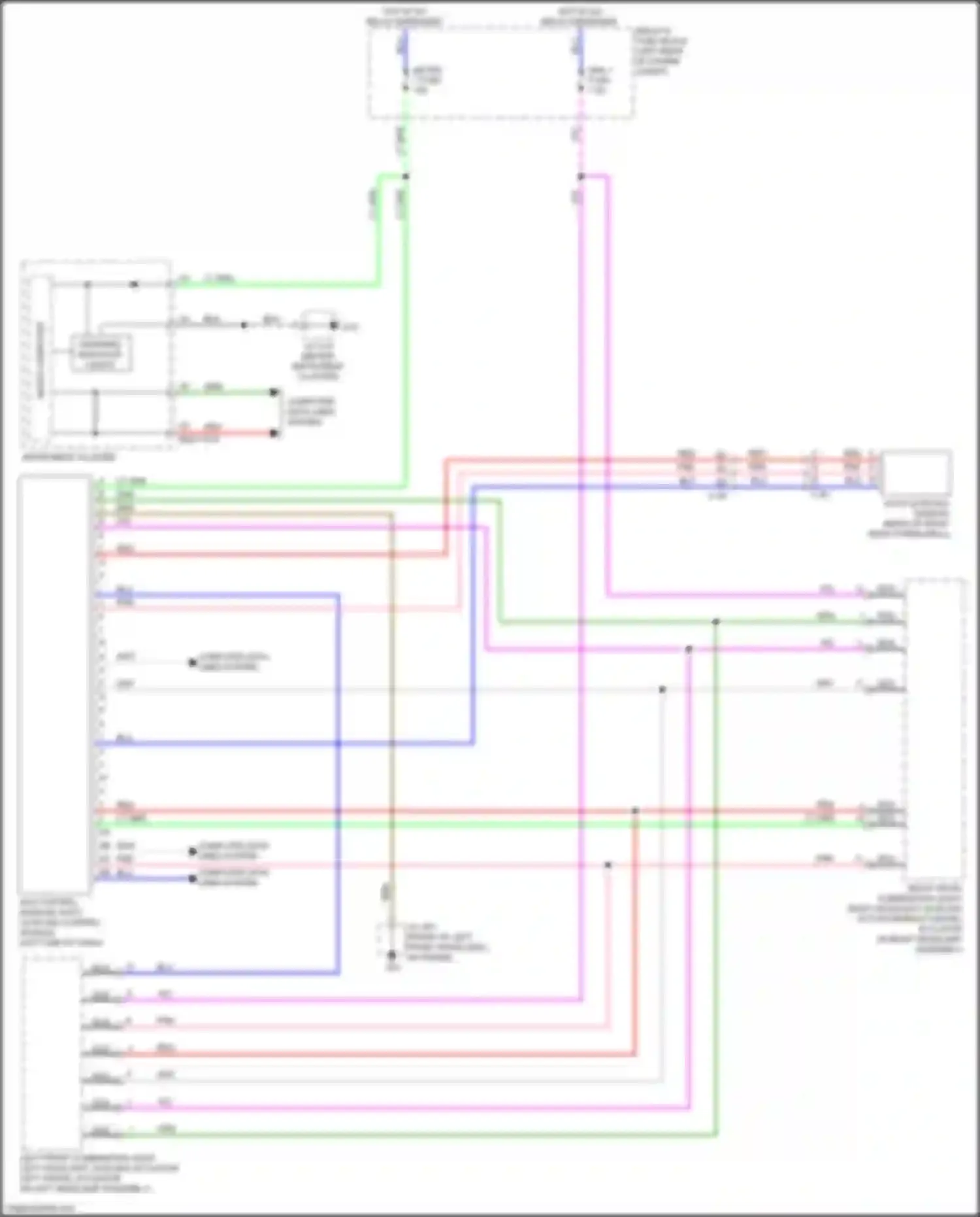 CX-3 Mazda I (2015-2018): Headlamps leveling circuit