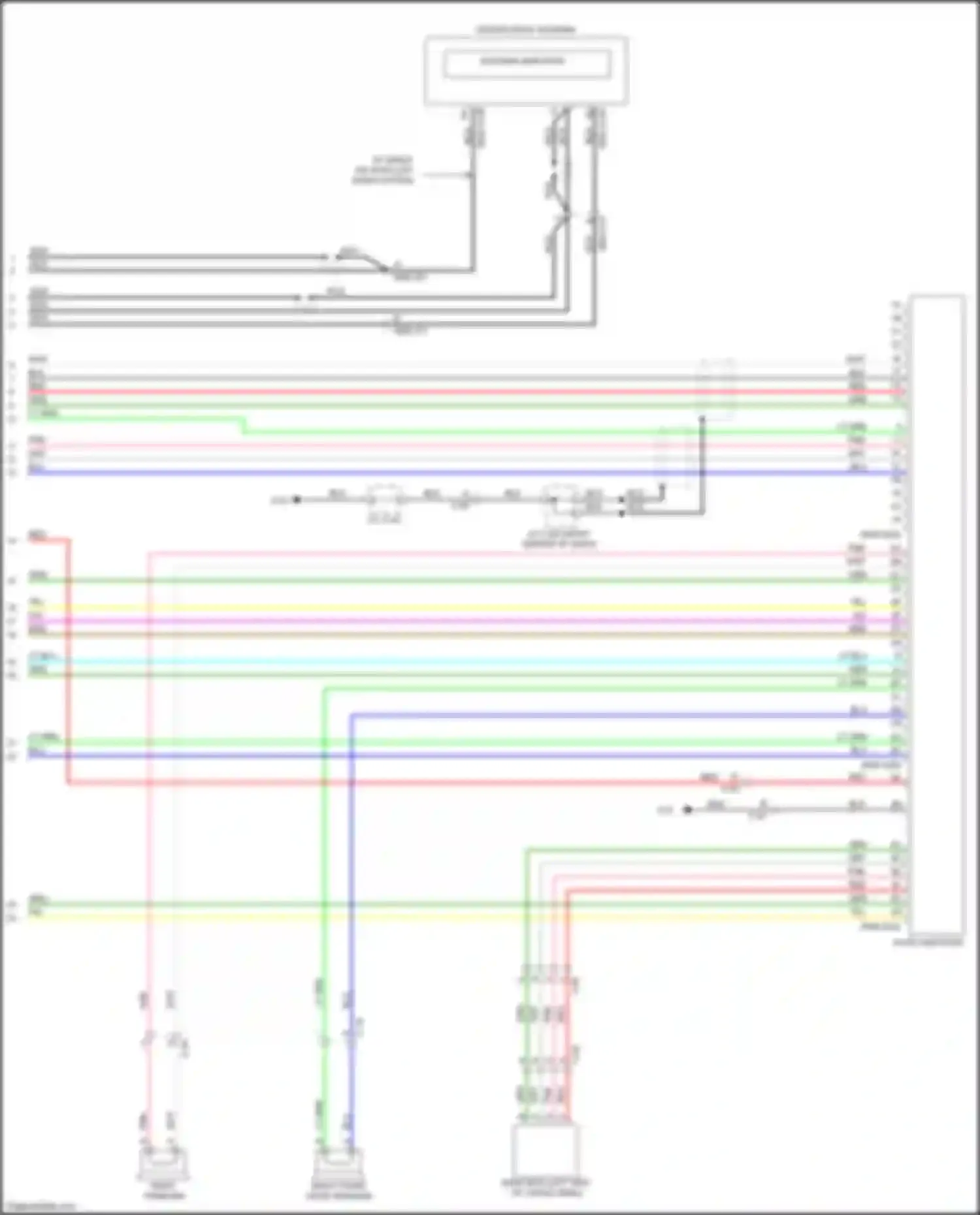 CX-3 Mazda I (2015-2018): Navigation circuit, w/ bose (5 of 5)