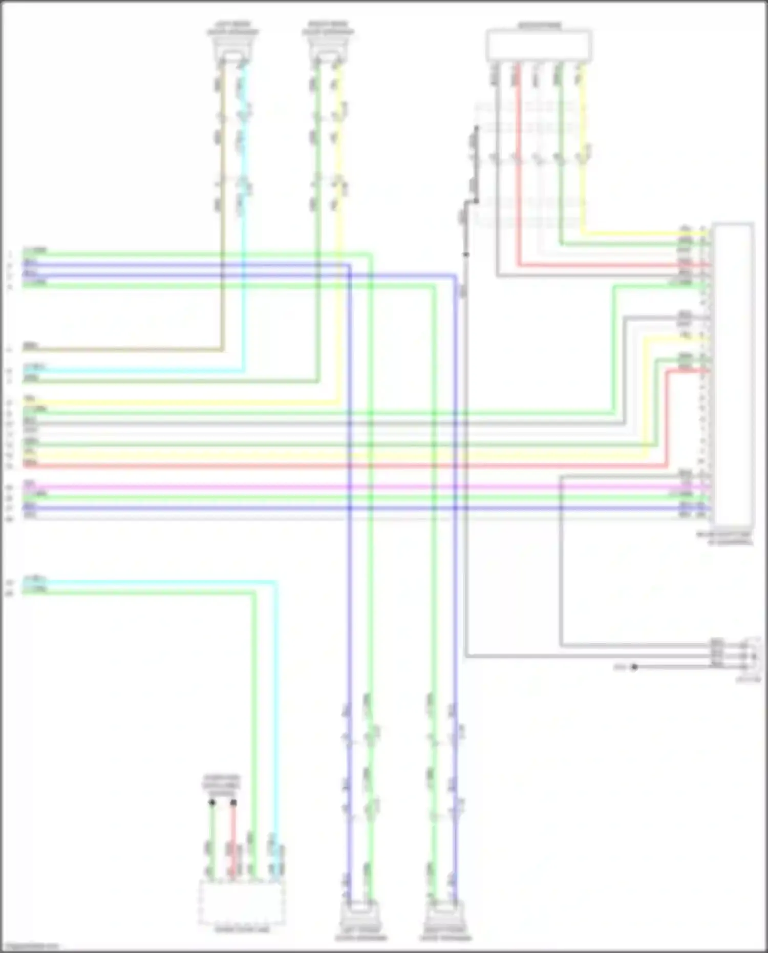 CX-3 Mazda I (2015-2018): Radio circuit, w/o bose & navigation (3 of 3)