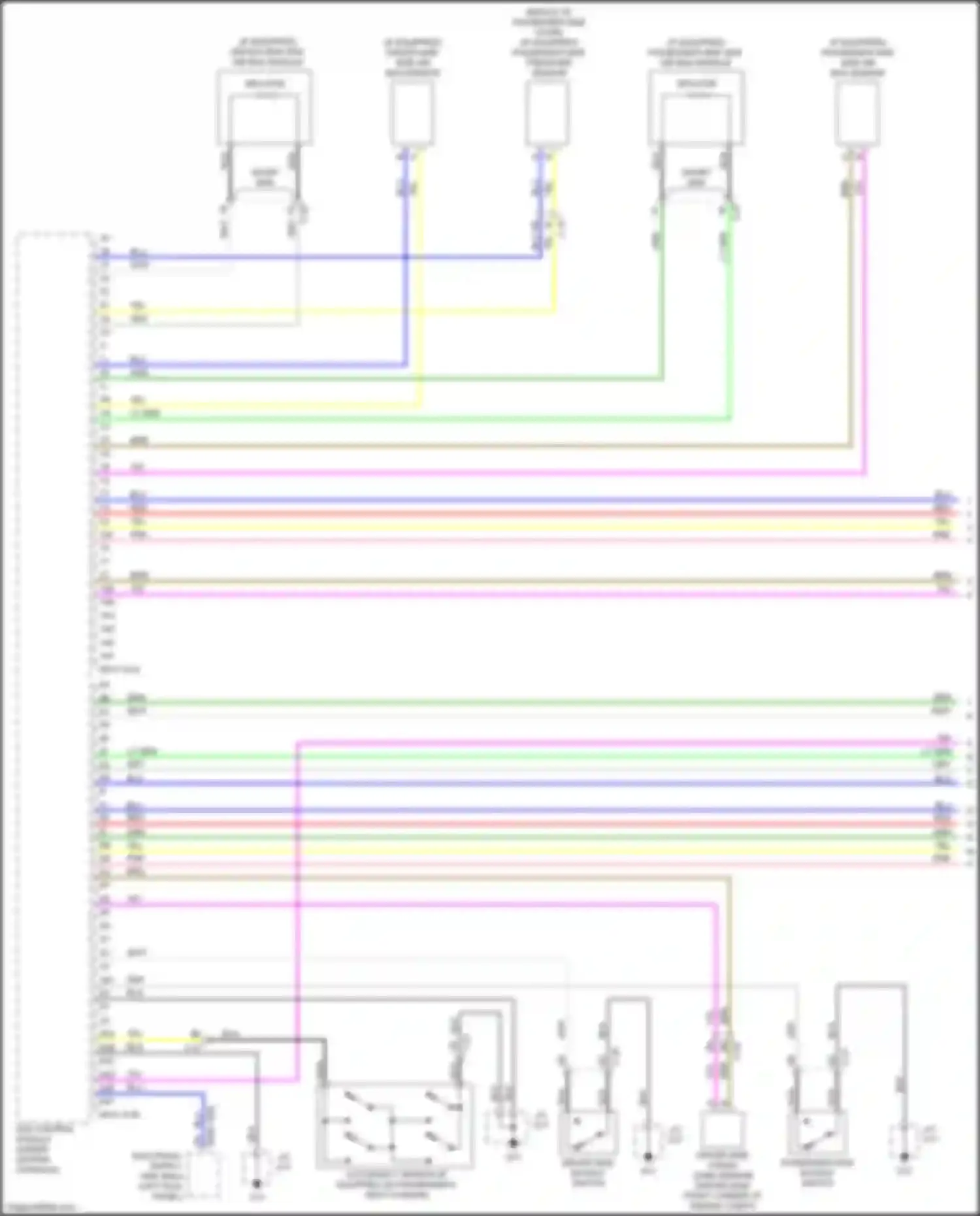 CX-3 Mazda I (2015-2018): Supplemental restraints circuit (1 of 3)