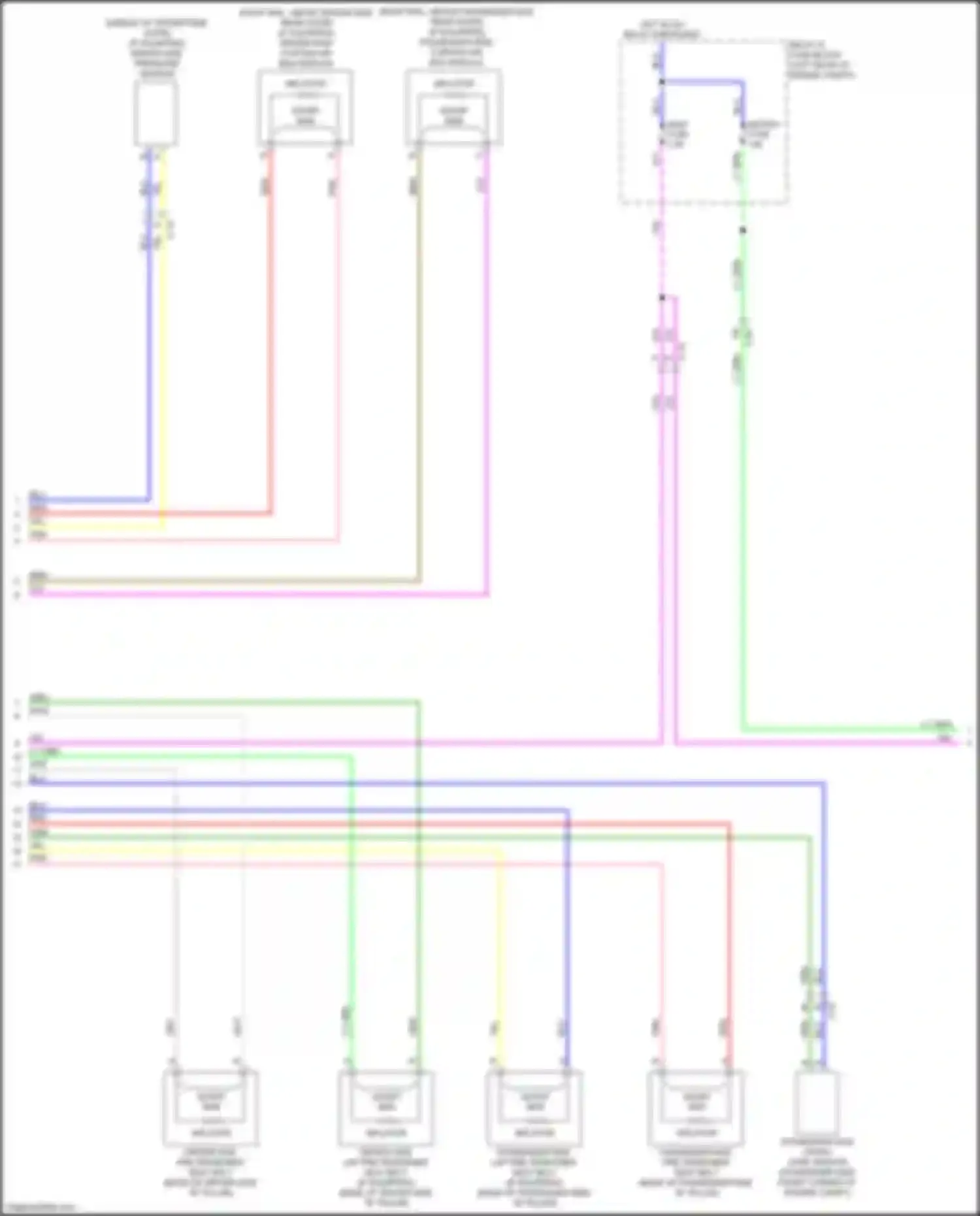 CX-3 Mazda I (2015-2018): Supplemental restraints circuit (2 of 3)