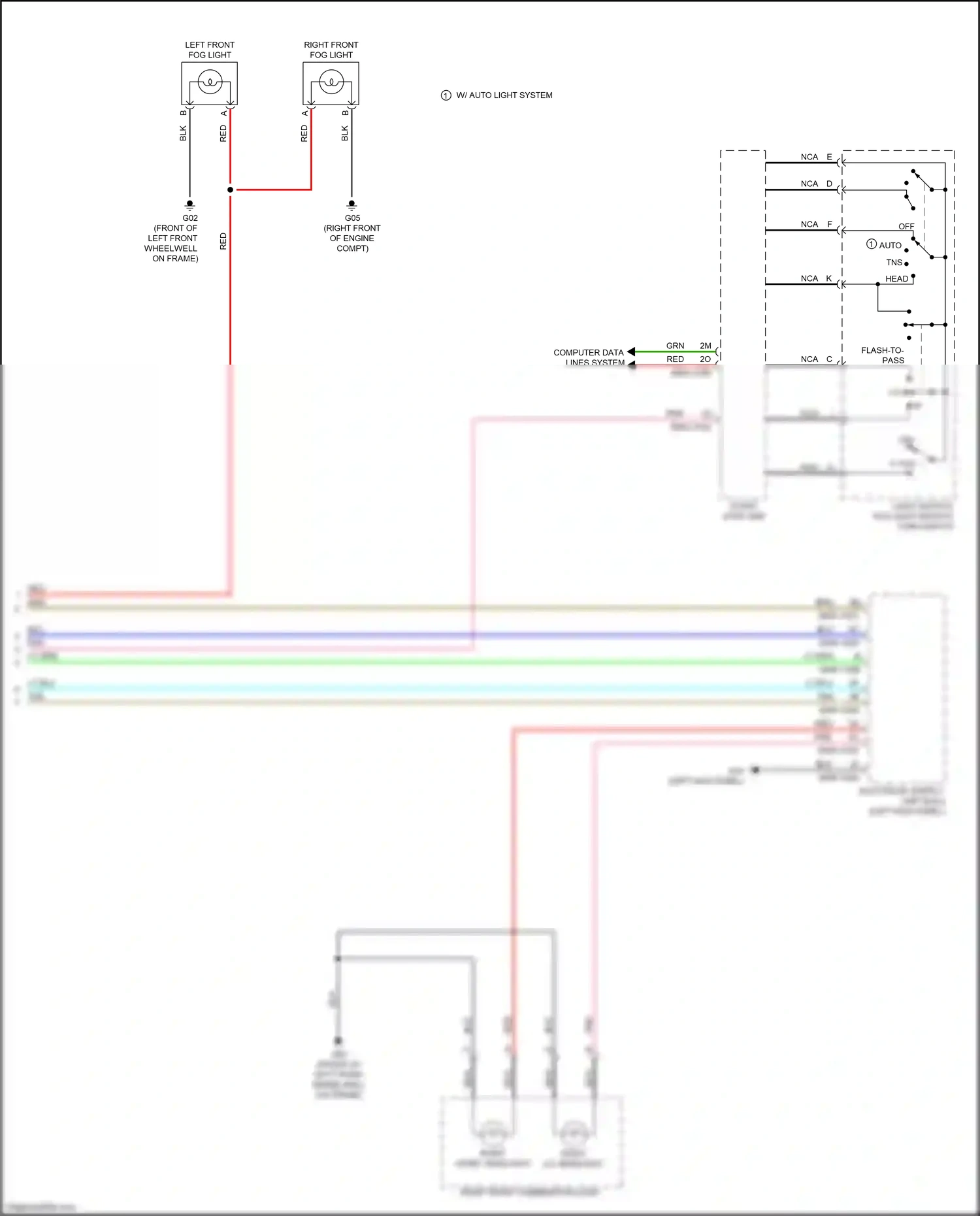 Wiring diagram blk for Mazda CX-3 I (2015-2018) (8 of 84)