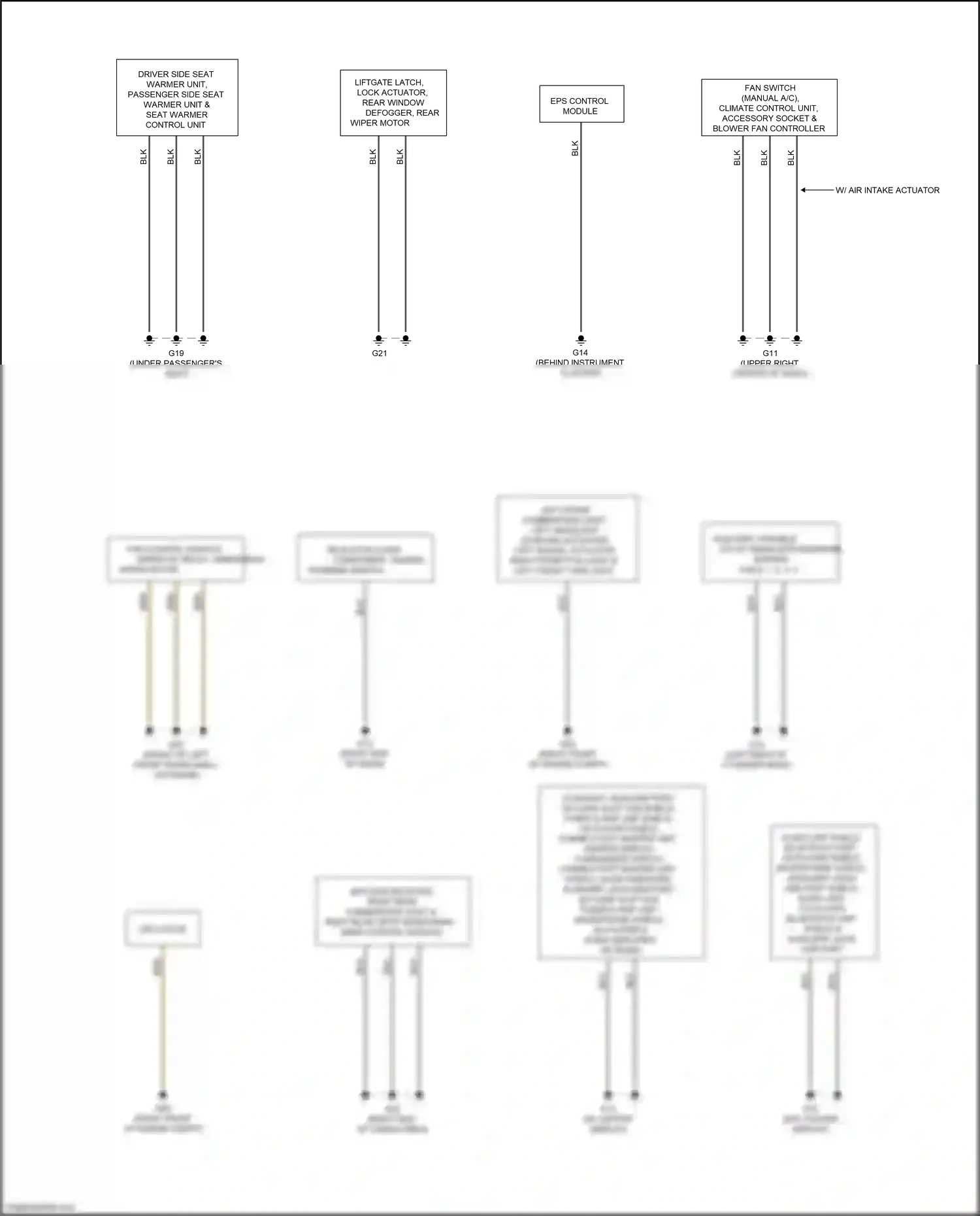 Wiring diagram brn for Mazda CX-3 I (2015-2018) (54 of 75)