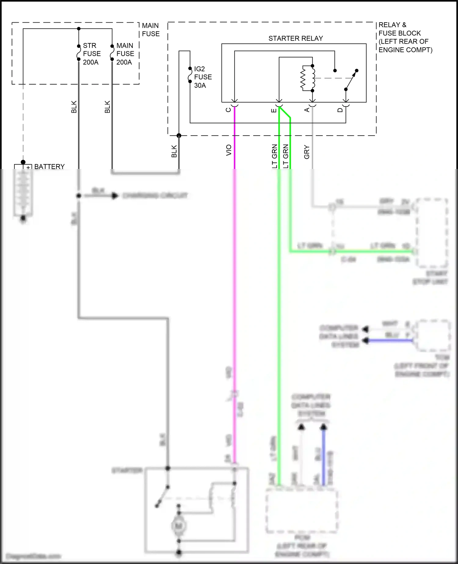 Wiring diagram c-02 for Mazda CX-3 I (2015-2018) (5 of 5)