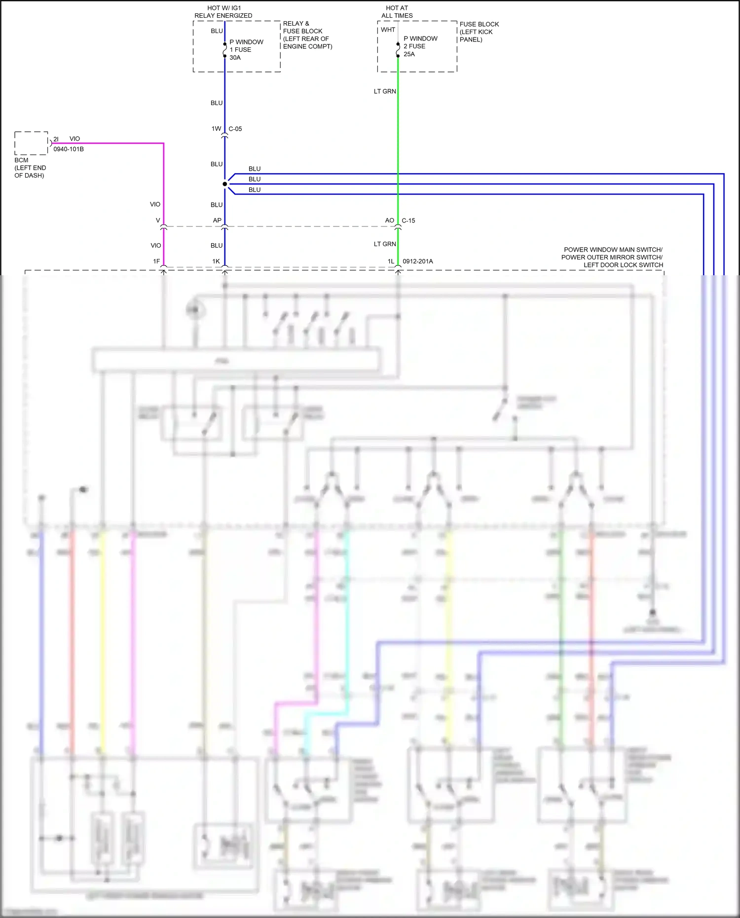 Wiring diagram c-16 for Mazda CX-3 I (2015-2018) (16 of 19)