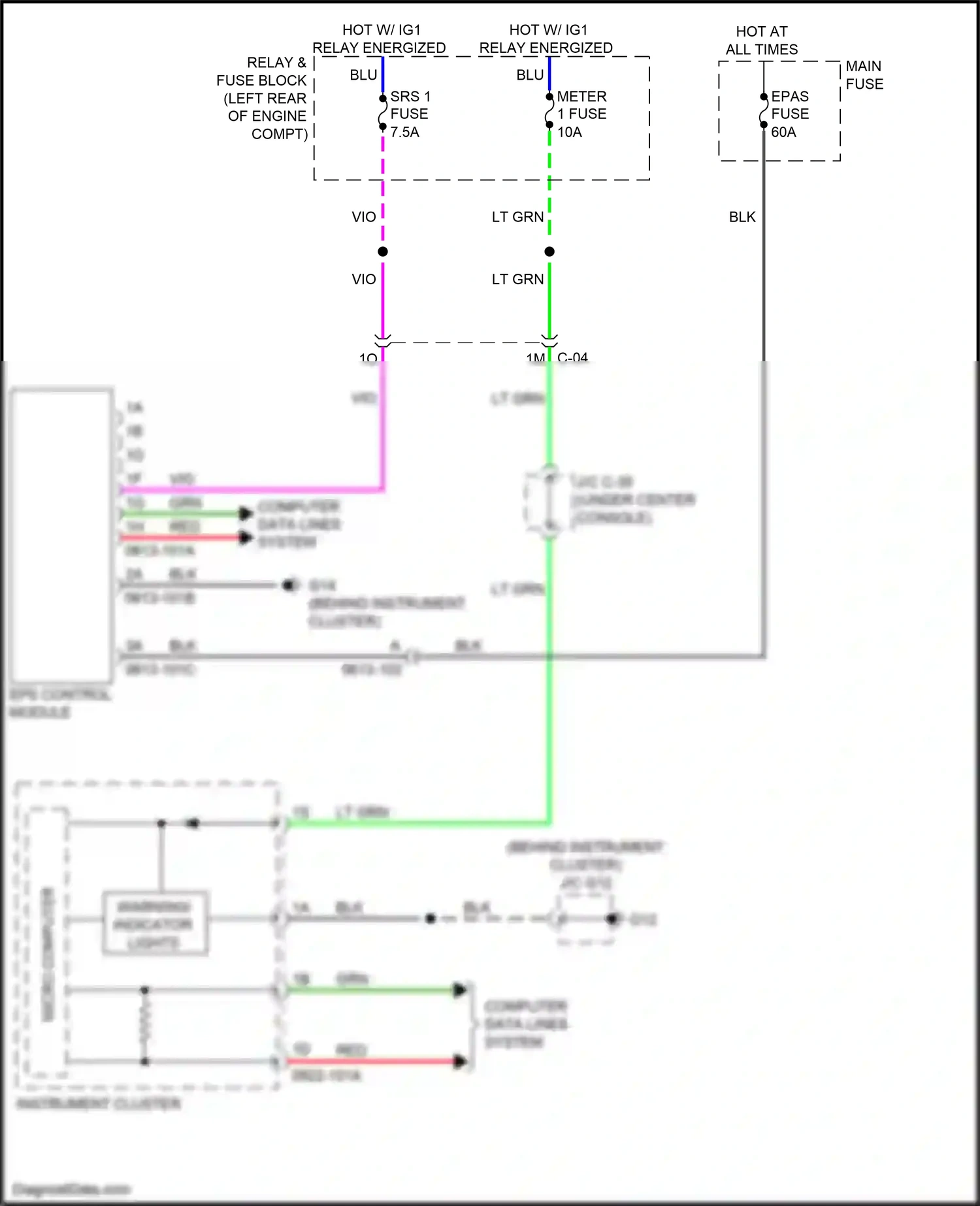 Wiring diagram grn for Mazda CX-3 I (2015-2018) (53 of 84)