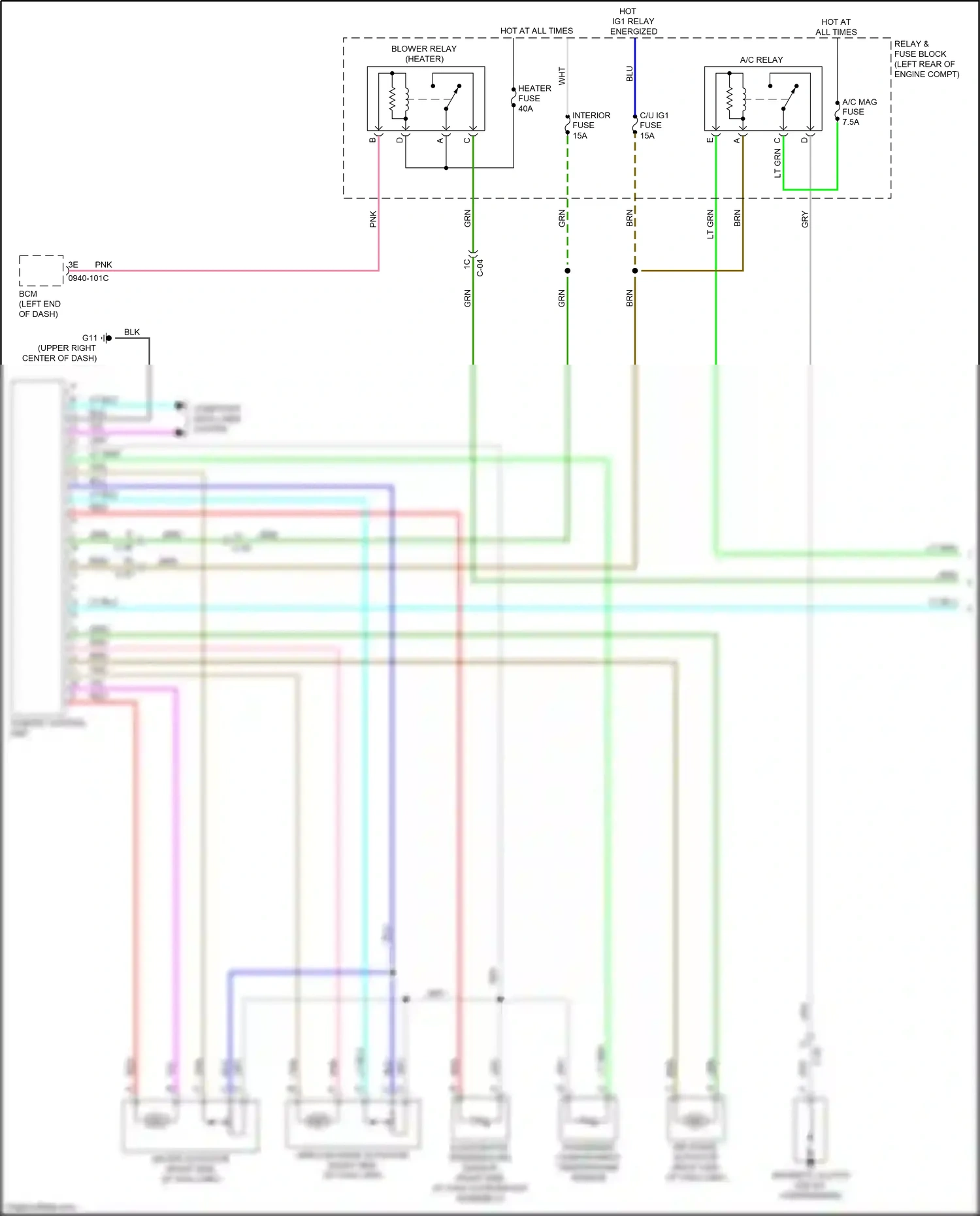 Wiring diagram grn for Mazda CX-3 I (2015-2018) (11 of 84)