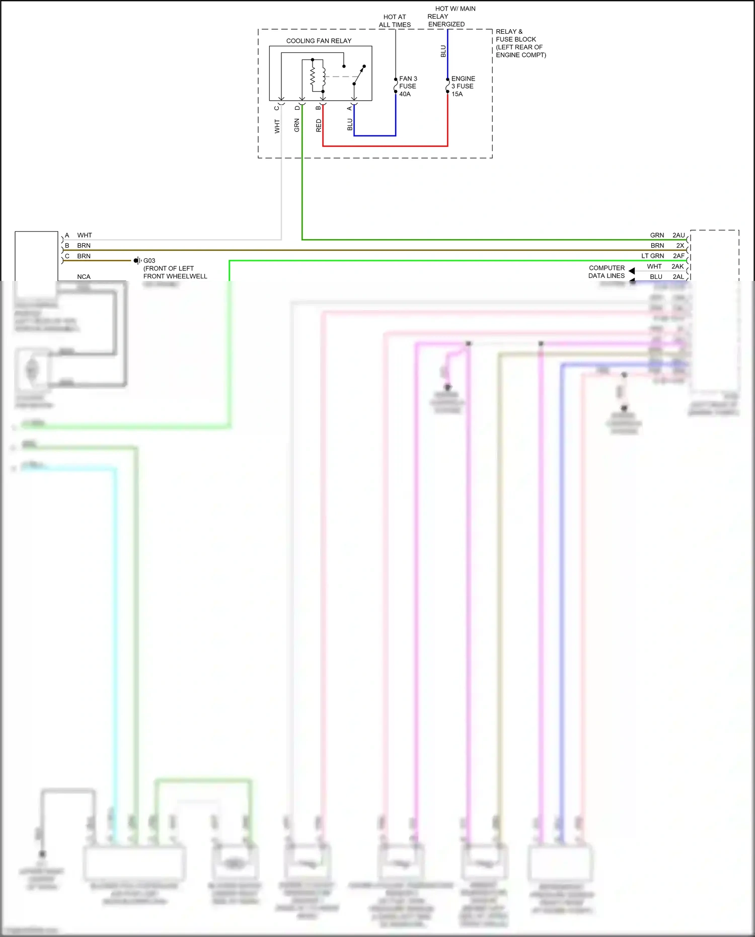 Wiring diagram lt blu for Mazda CX-3 I (2015-2018) (14 of 53)