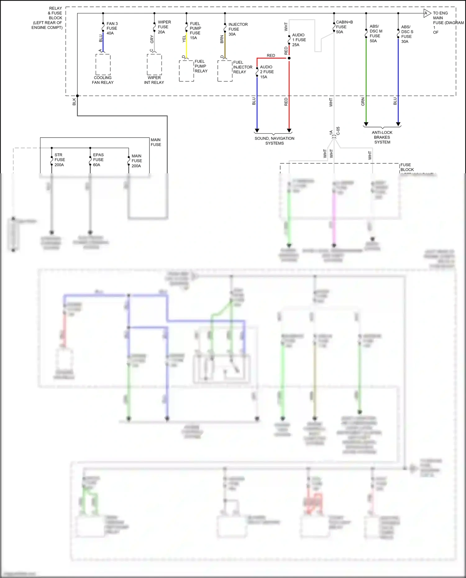Wiring diagram lt grn for Mazda CX-3 I (2015-2018) (55 of 81)