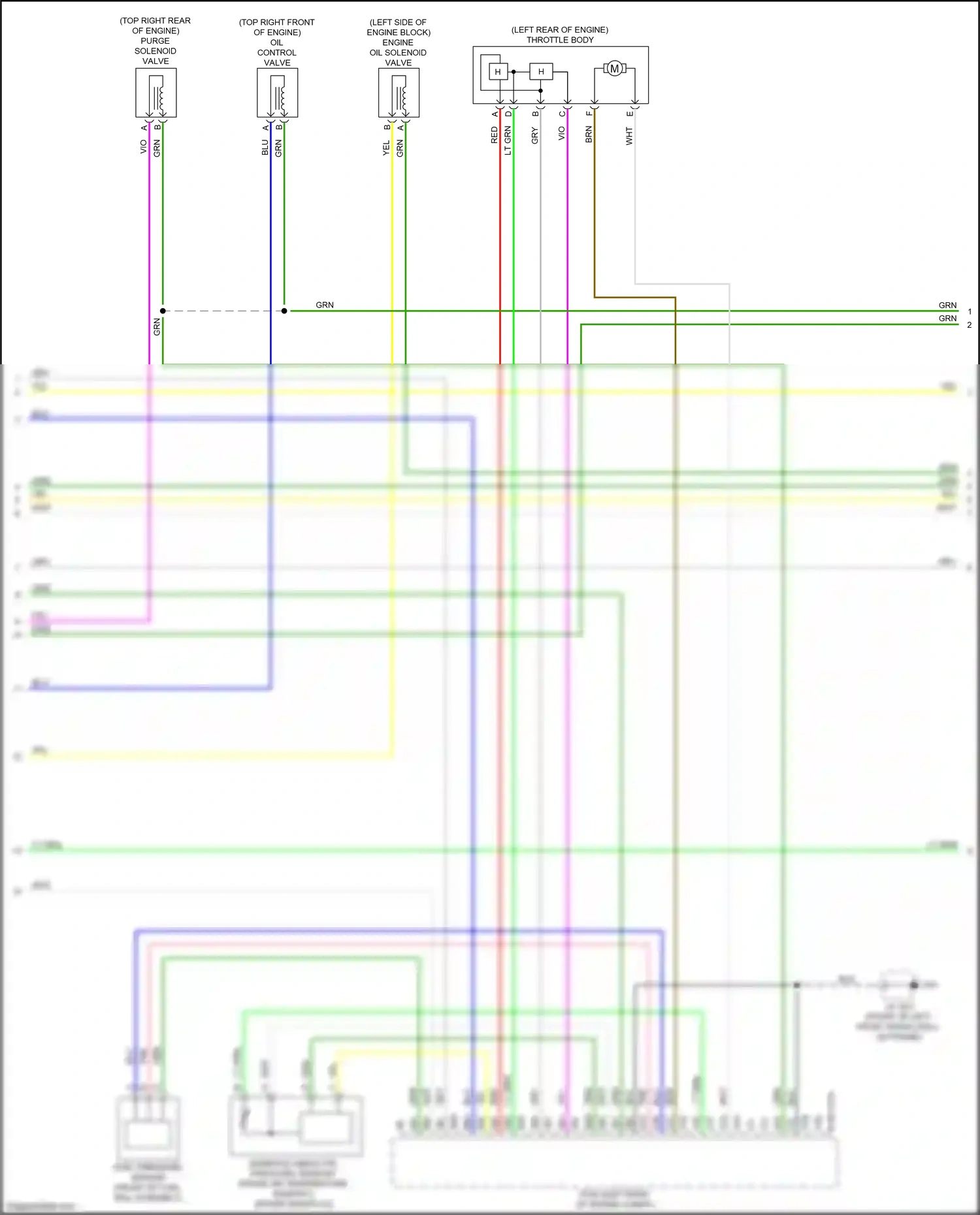 Wiring diagram lt grn for Mazda CX-3 I (2015-2018) (78 of 81)