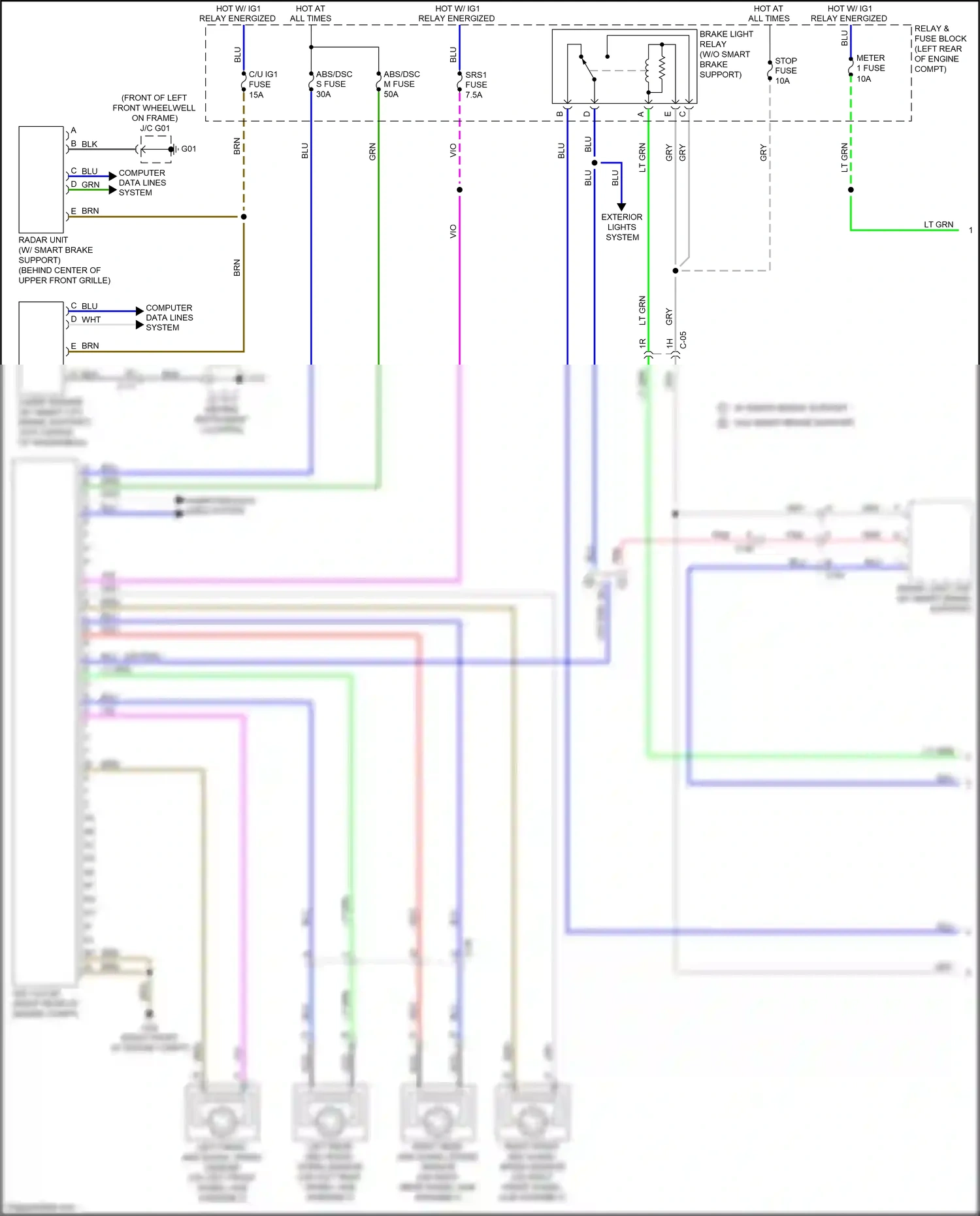 Wiring diagram nca for Mazda CX-3 I (2015-2018) (1 of 53)