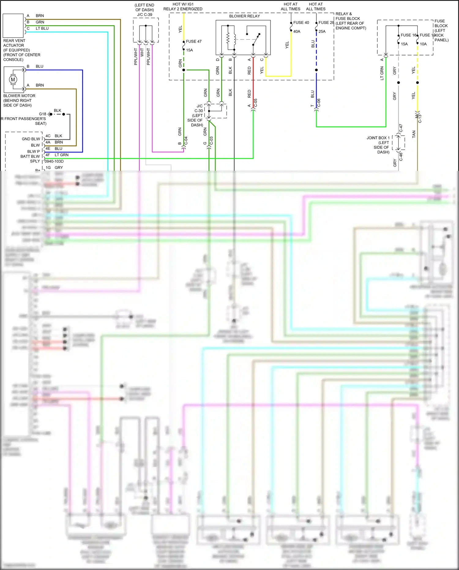 Mazda CX-30 I (2019-2024) computer data lines system wiring diagram  (41 of 81)
