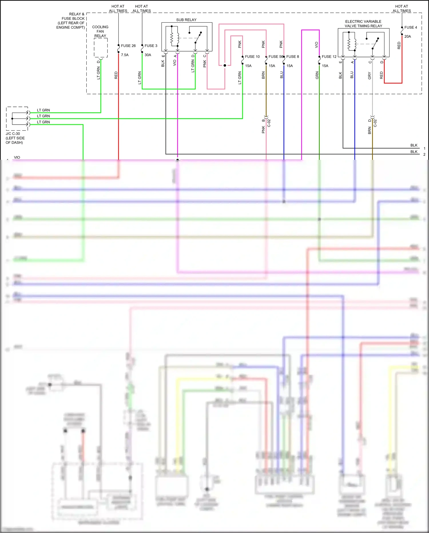 Mazda CX-30 I (2019-2024) computer data lines system wiring diagram  (80 of 81)