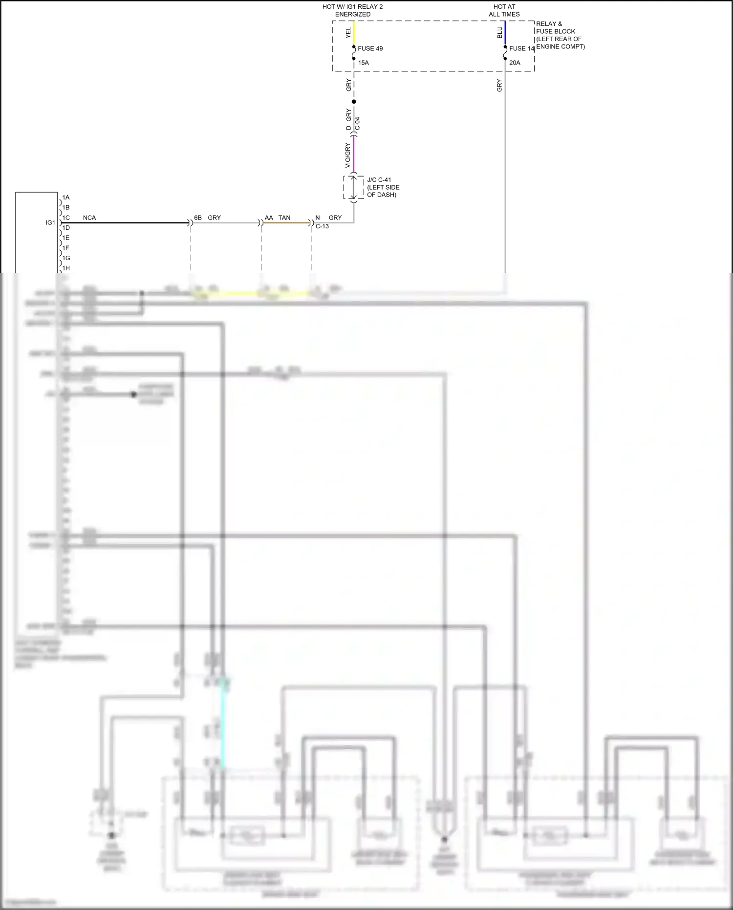 Mazda CX-30 I (2019-2024) computer data lines system wiring diagram  (13 of 81)