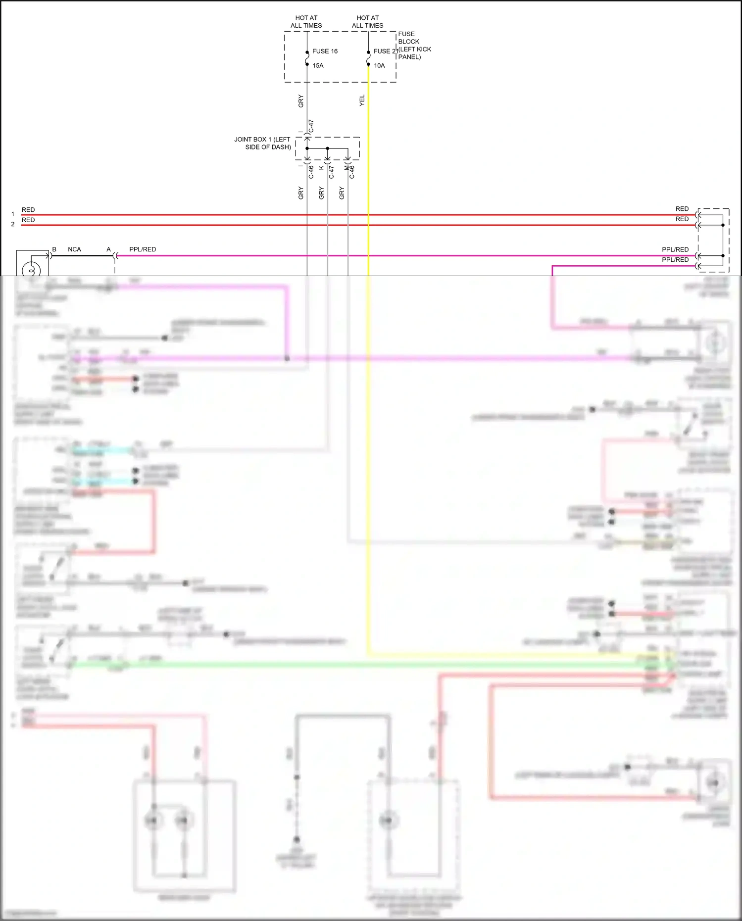 Mazda CX-30 I (2019-2024) computer data lines system wiring diagram  (23 of 81)