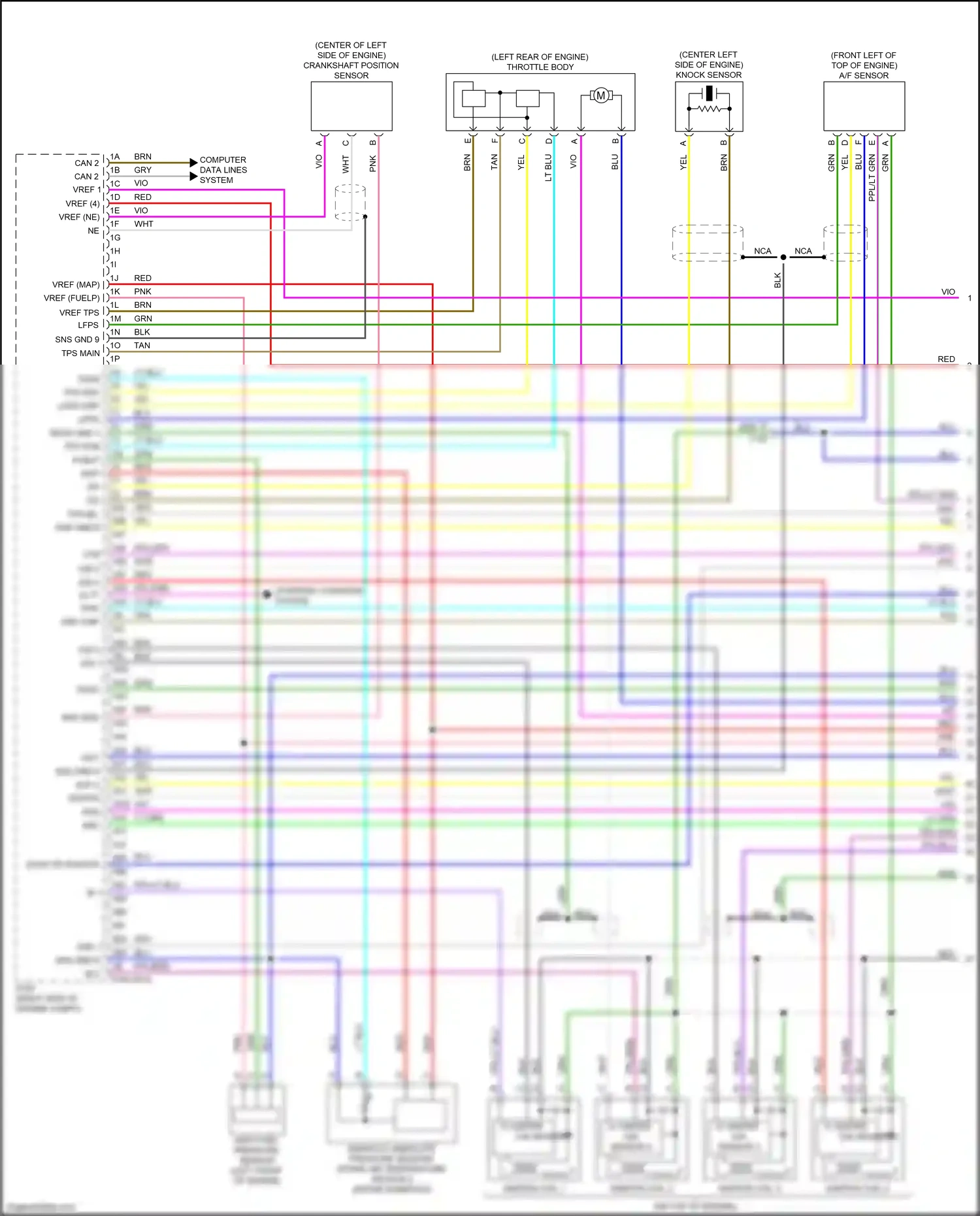 Mazda CX-30 I (2019-2024) computer data lines system wiring diagram  (81 of 81)