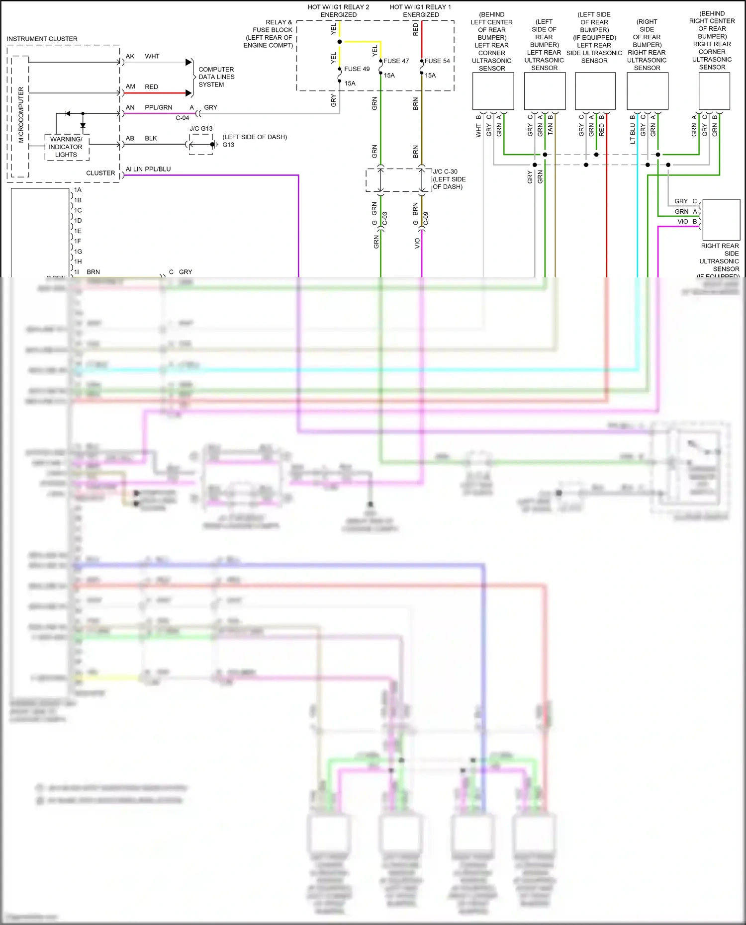 Mazda CX-30 I (2019-2024) computer data lines system wiring diagram  (76 of 81)