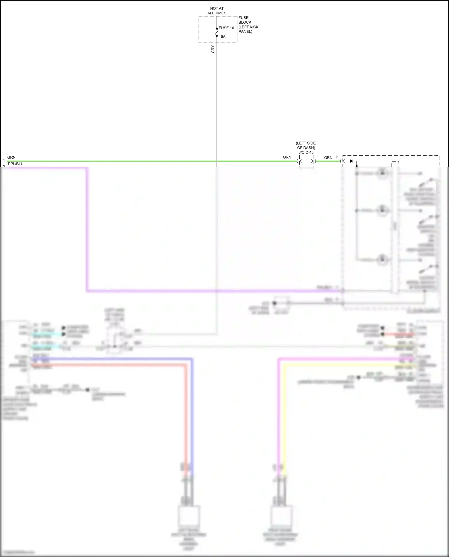 Mazda CX-30 I (2019-2024) computer data lines system wiring diagram  (63 of 81)