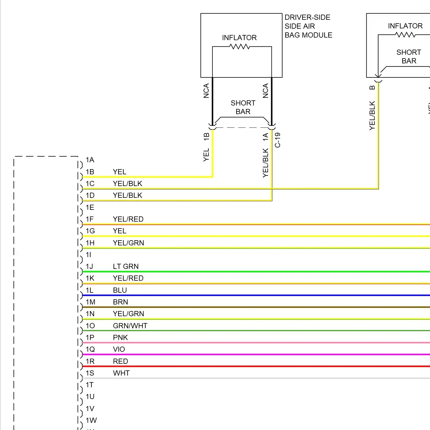 demo - Supplemental restraints circuit (1 of 3) Supplemental restraints circuit (1 of 3)