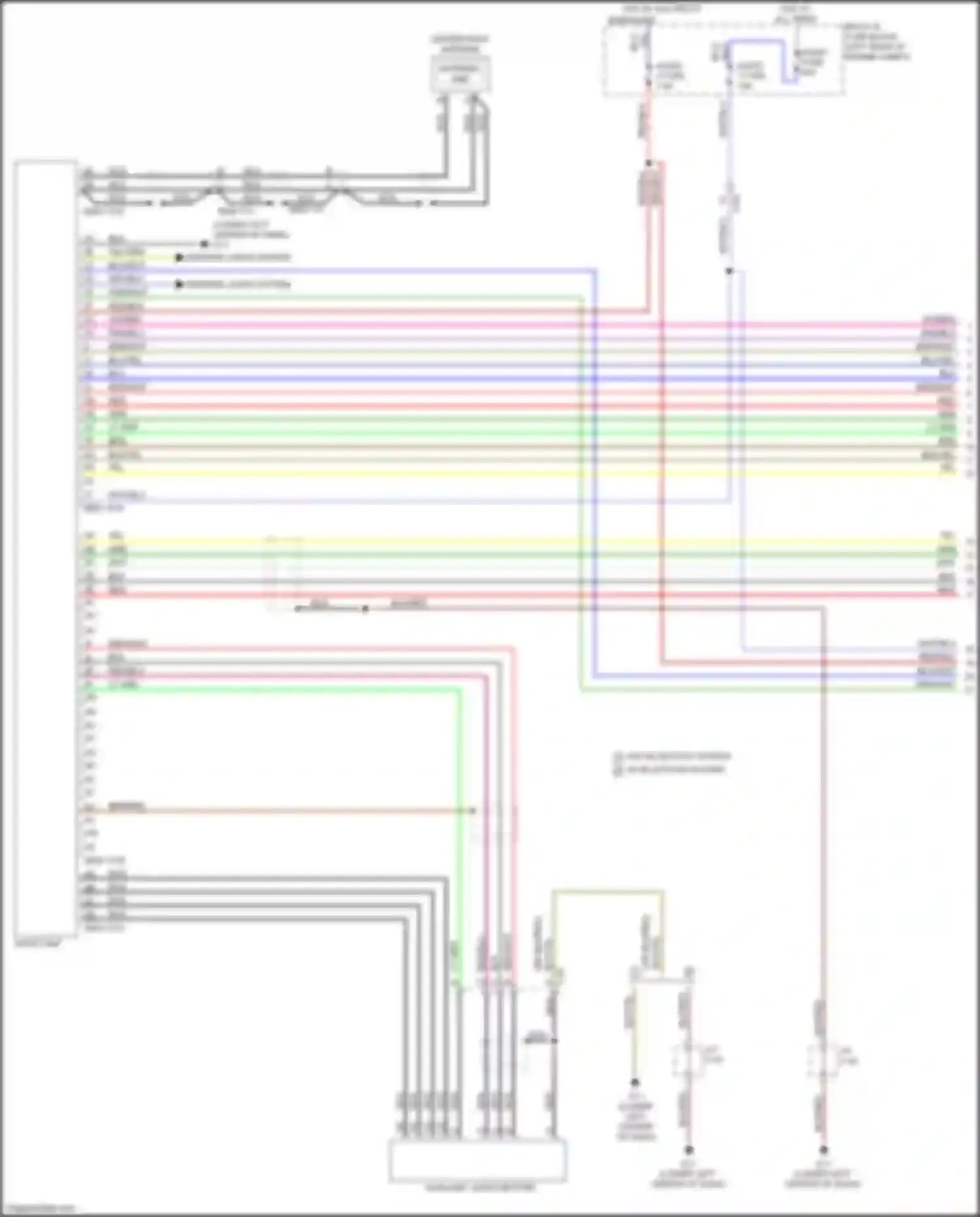 Wiring diagram audio 2 fuse for Mazda CX-5 I facelift (2015-2017) (7 of 8)