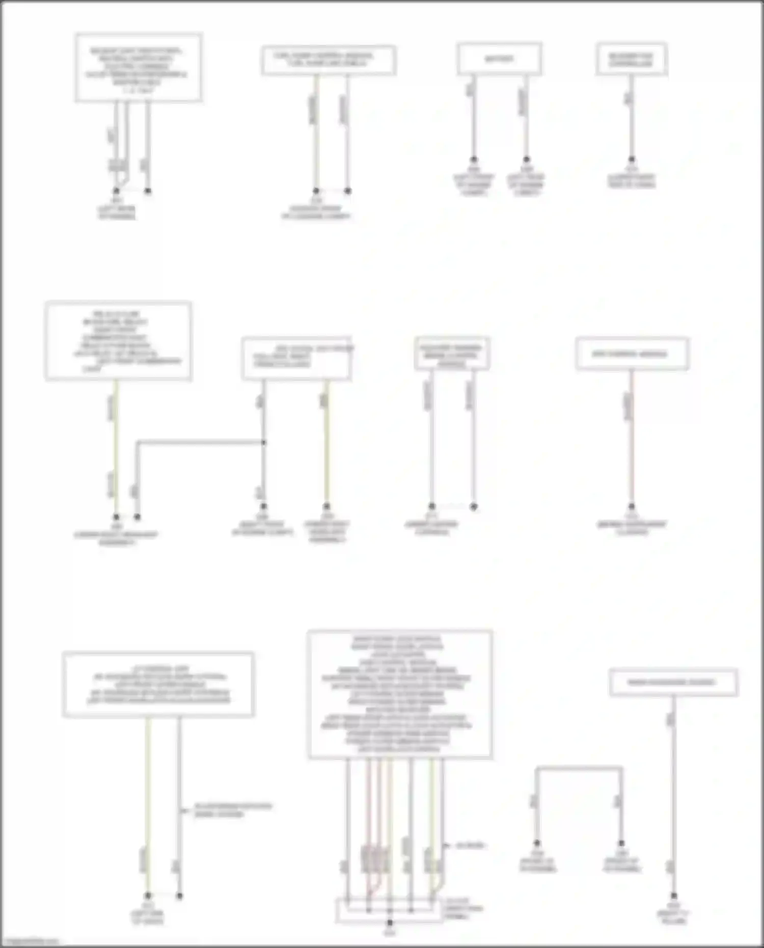 Wiring diagram blk/org for Mazda CX-5 I facelift (2015-2017) (6 of 23)