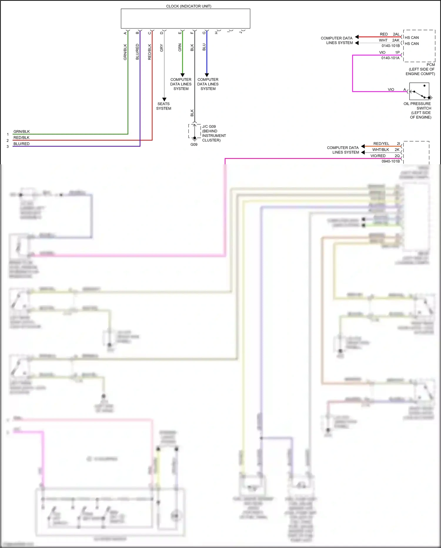 Mazda CX-5 I facelift (2015-2017) blk/yel wiring diagram  (49 of 64)