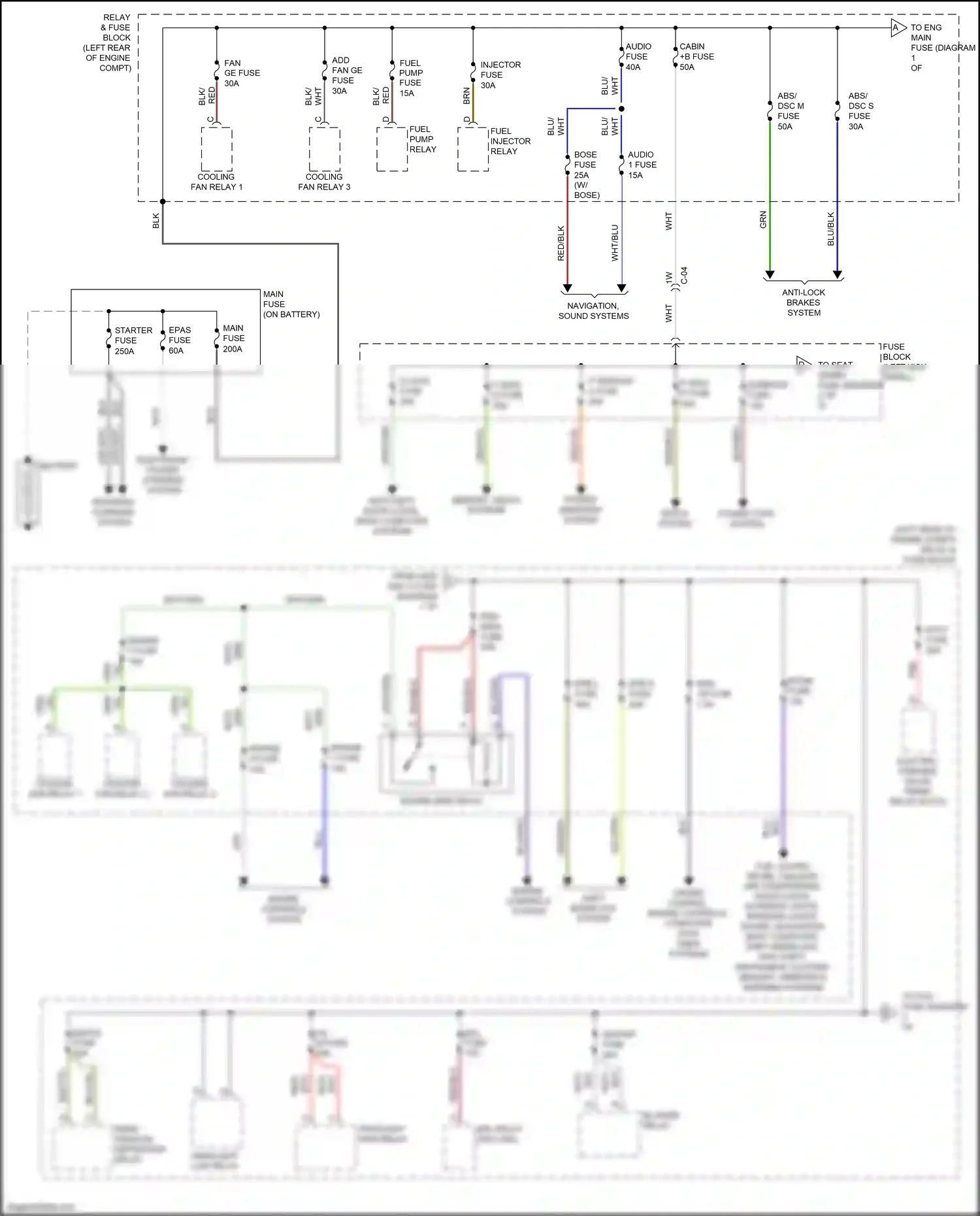 Mazda CX-5 I facelift (2015-2017) blk/yel wiring diagram  (13 of 64)