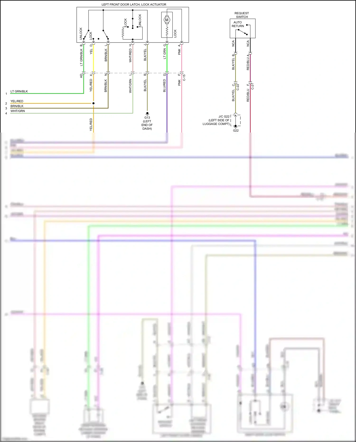 Mazda CX-5 I facelift (2015-2017) blu wiring diagram  (8 of 88)