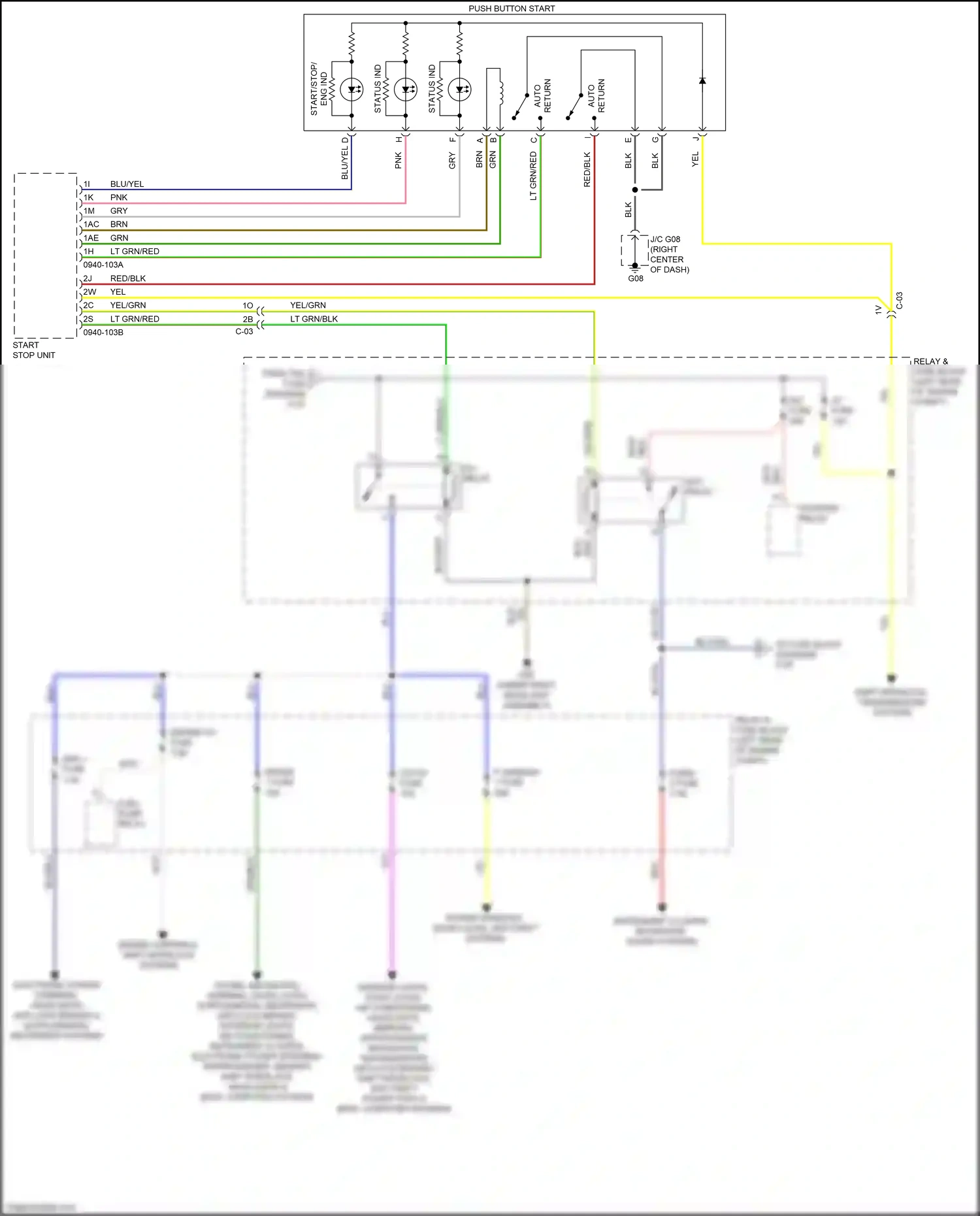 Mazda CX-5 I facelift (2015-2017) blu wiring diagram  (15 of 88)