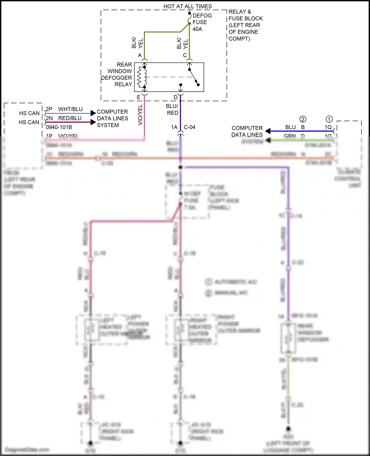 Mazda CX-5 I facelift (2015-2017) blu/red wiring diagram  (11 of 39)
