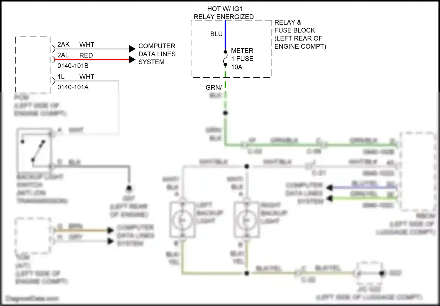 Wiring diagram computer data lines system for Mazda CX-5 I facelift (2015-2017) (51 of 70)