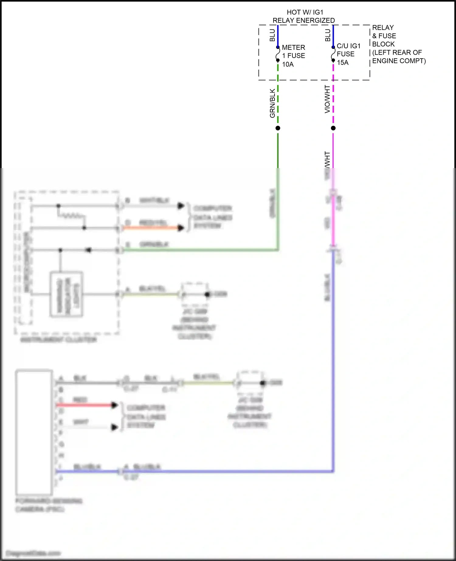 Wiring diagram computer data lines system for Mazda CX-5 I facelift (2015-2017) (58 of 70)