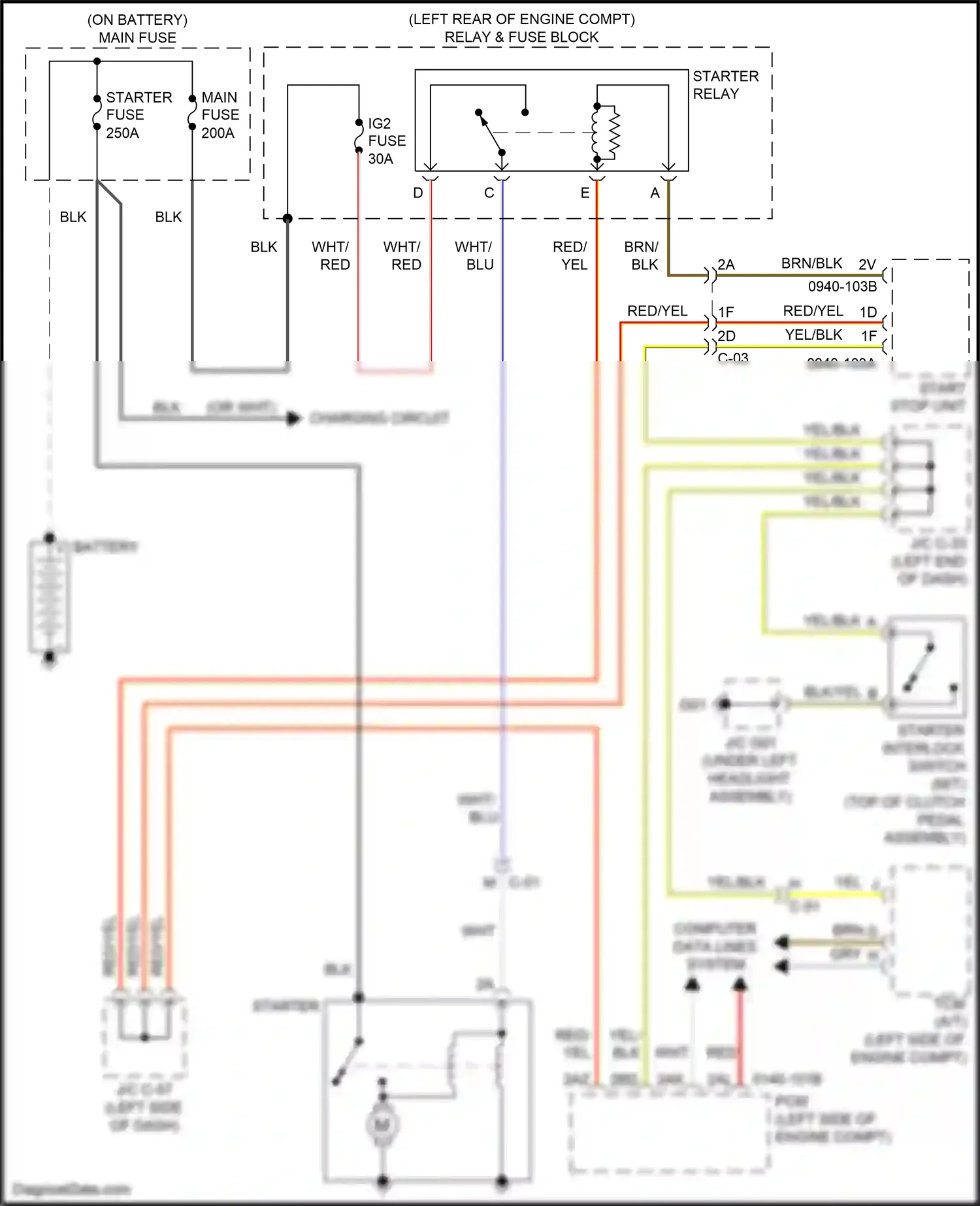 Wiring diagram computer data lines system for Mazda CX-5 I facelift (2015-2017) (10 of 70)