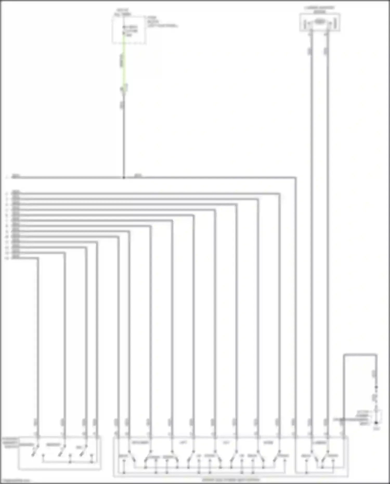 Wiring diagram fuse block for Mazda CX-5 I facelift (2015-2017) (3 of 16)